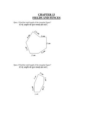 Worksheet for Class 4 Maths Chapter 9 Assignment