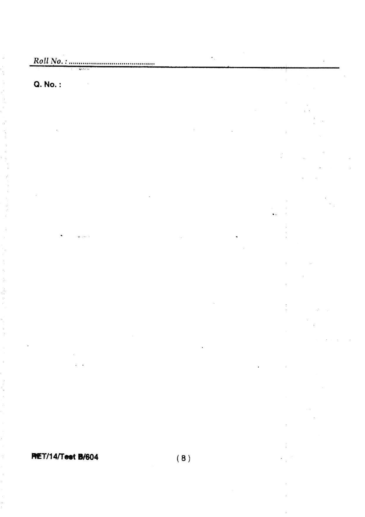 BHU RET Dravyaguna 2014 Question Paper - Page 10