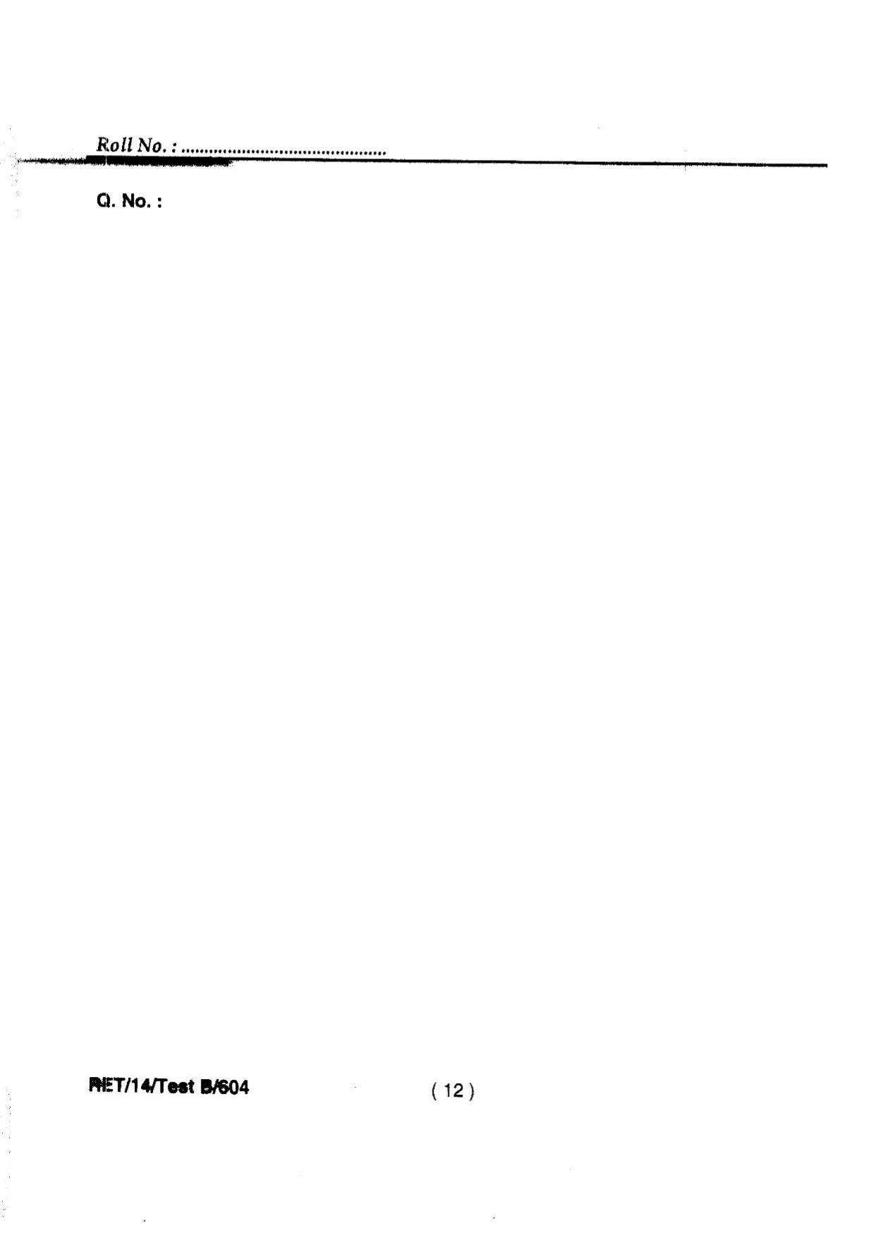 BHU RET Dravyaguna 2014 Question Paper - Page 14
