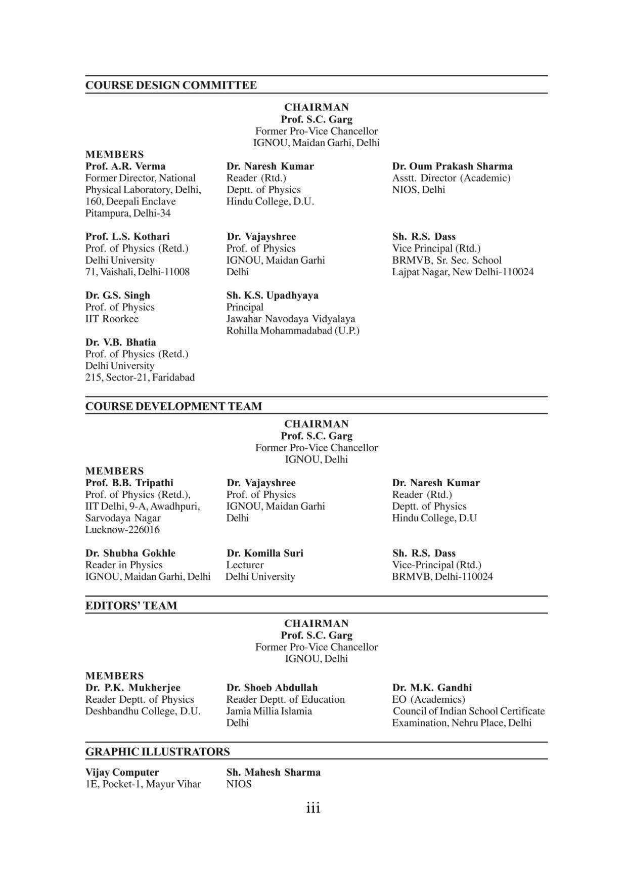 TS SCERT Inter 1st Year Physics Vol – II Path 1 (English Medium) Text Book - Page 3