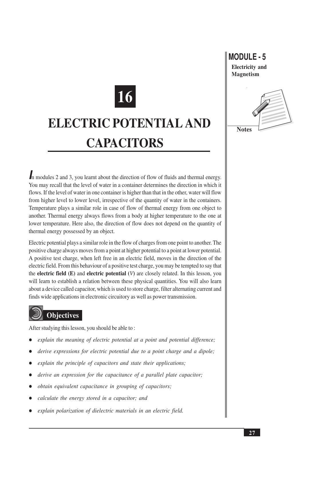 TS SCERT Inter 1st Year Physics Vol – II Path 1 (English Medium) Text Book - Page 39