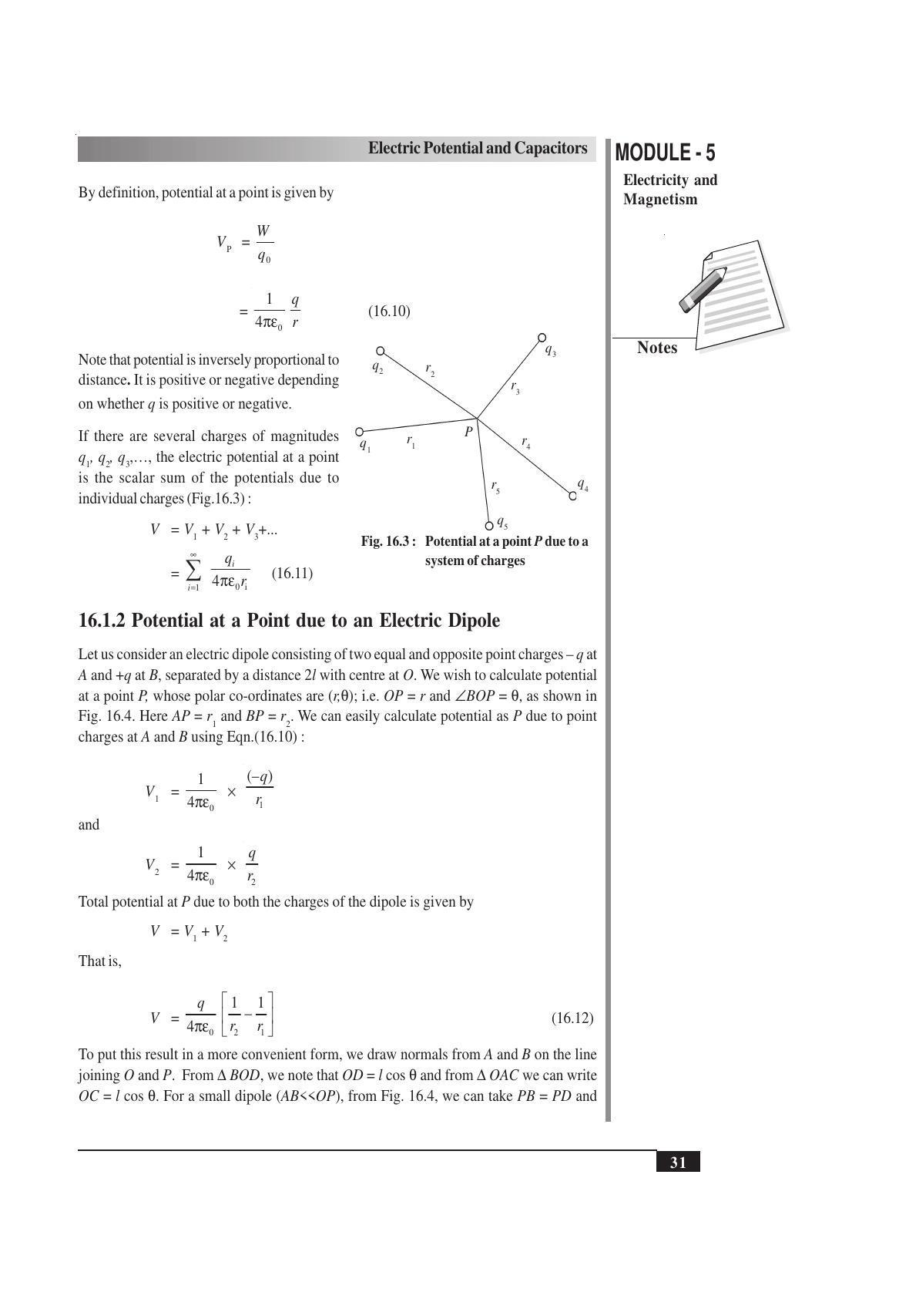 TS SCERT Inter 1st Year Physics Vol – II Path 1 (English Medium) Text Book - Page 43