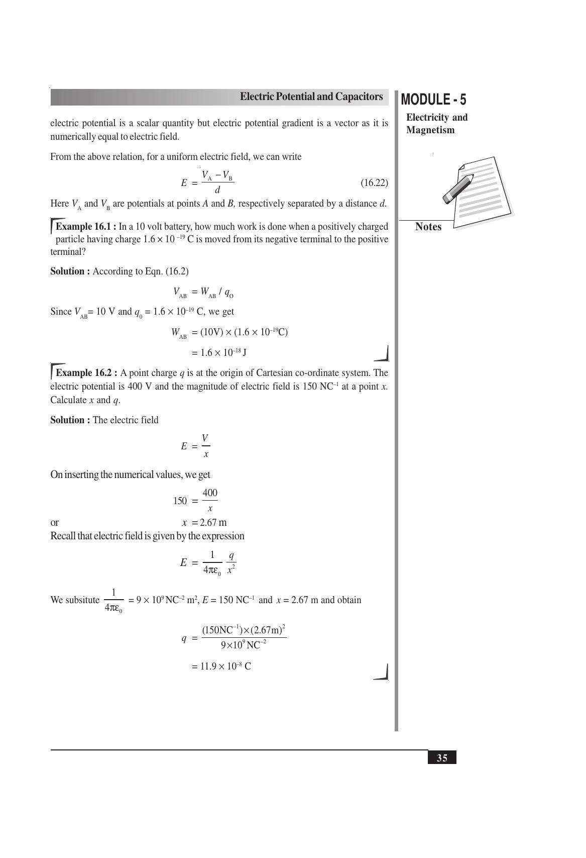 TS SCERT Inter 1st Year Physics Vol – II Path 1 (English Medium) Text Book - Page 47