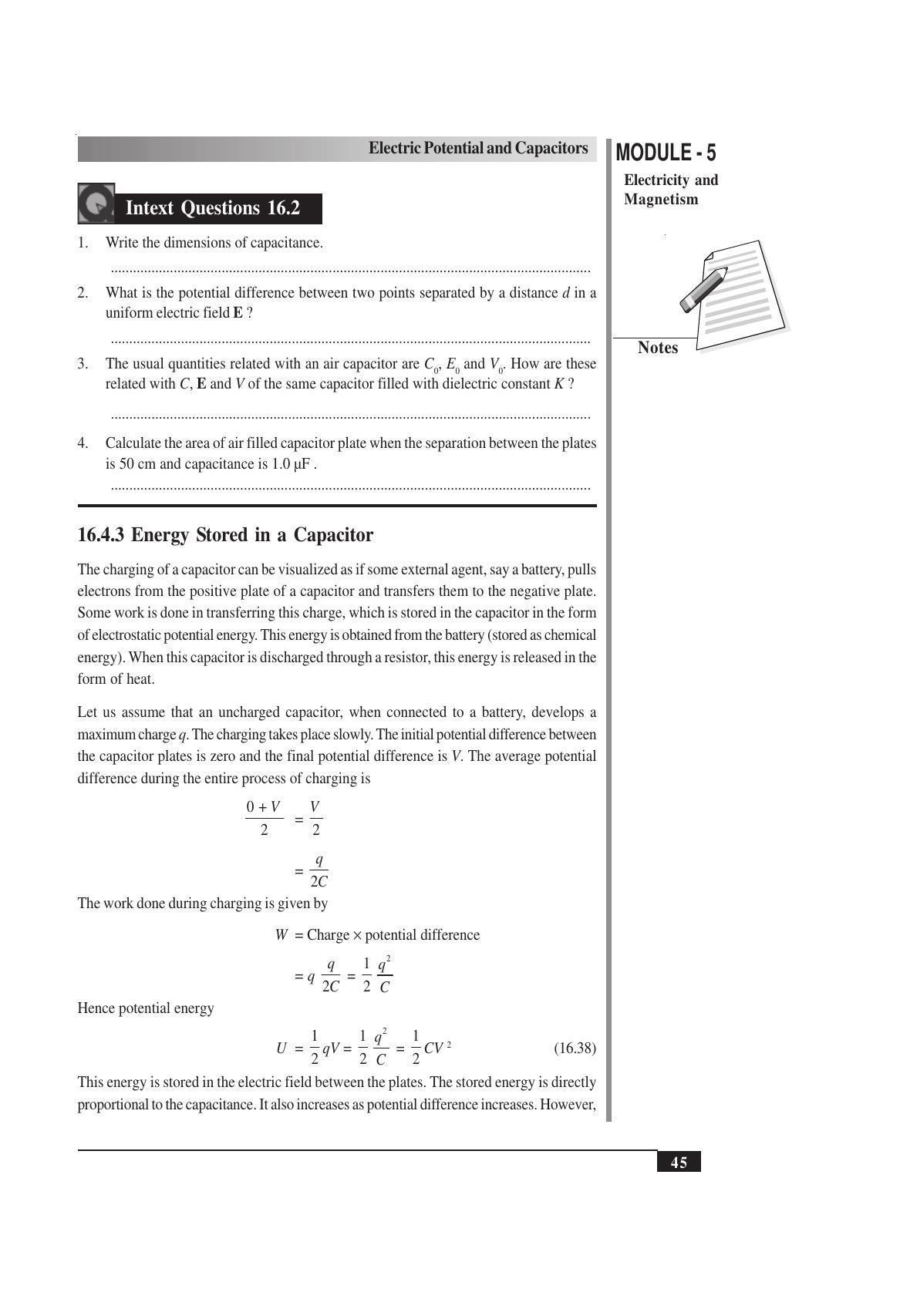 TS SCERT Inter 1st Year Physics Vol – II Path 1 (English Medium) Text Book - Page 57