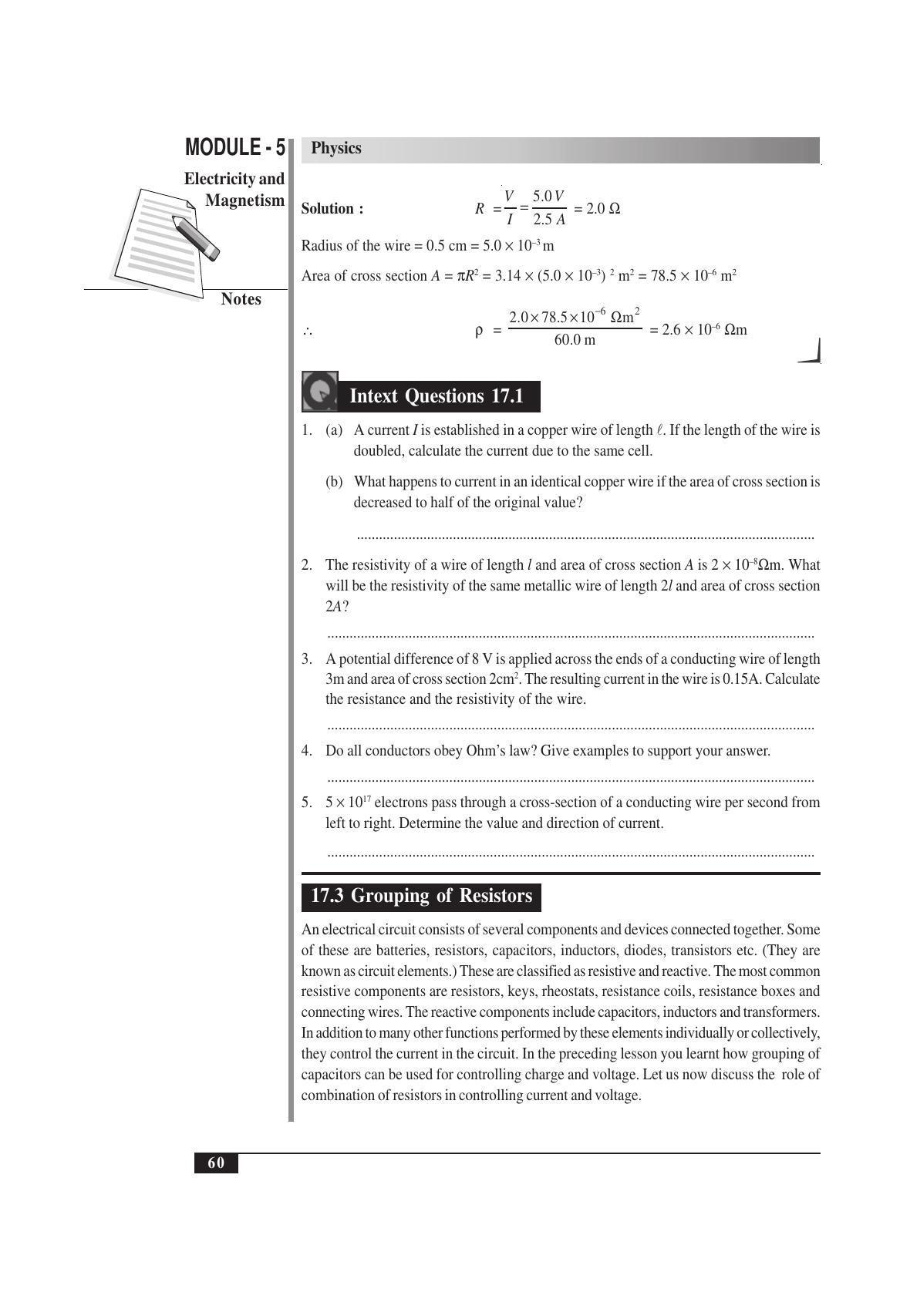 TS SCERT Inter 1st Year Physics Vol – II Path 1 (English Medium) Text Book - Page 72