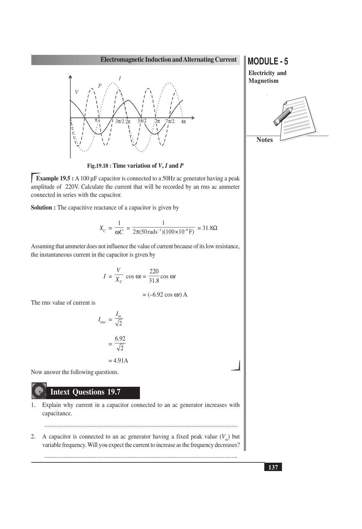 TS SCERT Inter 1st Year Physics Vol – II Path 1 (English Medium) Text Book - Page 149