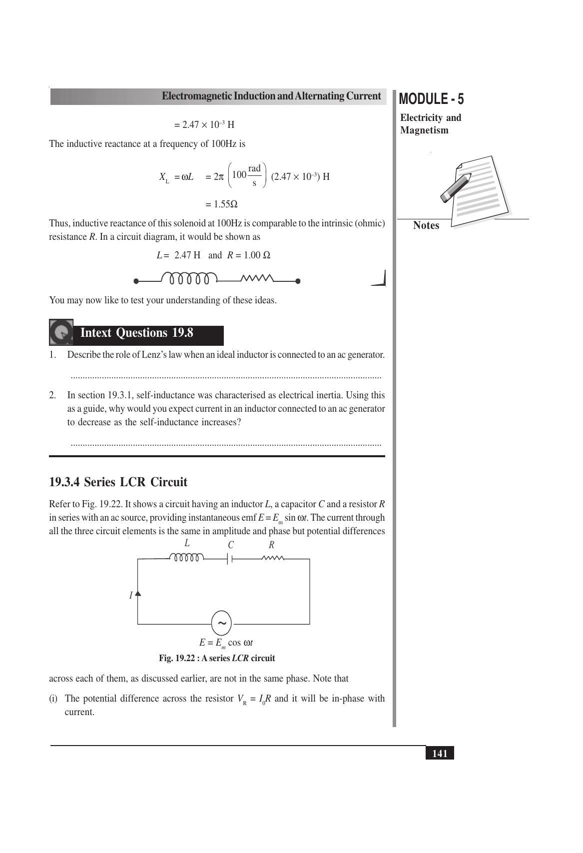 TS SCERT Inter 1st Year Physics Vol – II Path 1 (English Medium) Text Book - Page 153