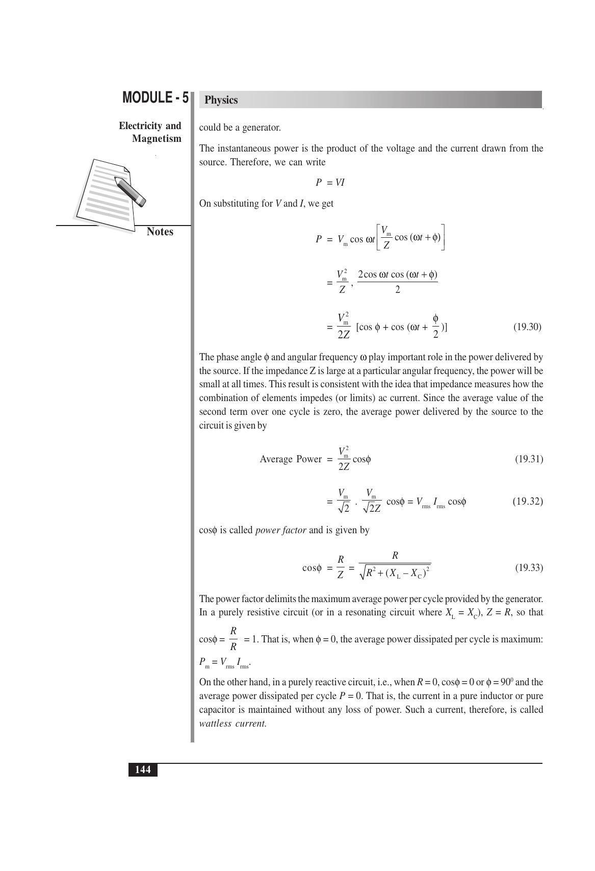 TS SCERT Inter 1st Year Physics Vol – II Path 1 (English Medium) Text Book - Page 156