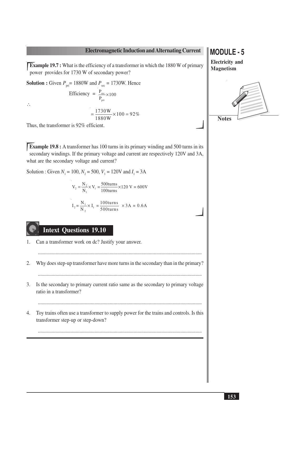 TS SCERT Inter 1st Year Physics Vol – II Path 1 (English Medium) Text Book - Page 165