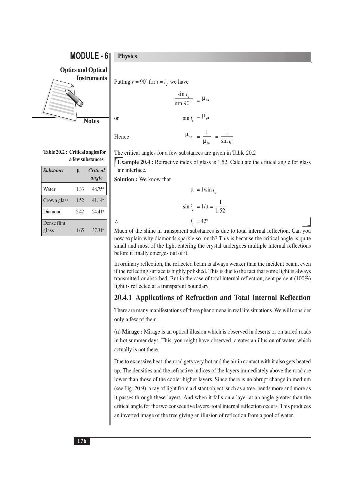 TS SCERT Inter 1st Year Physics Vol – II Path 1 (English Medium) Text Book - Page 190