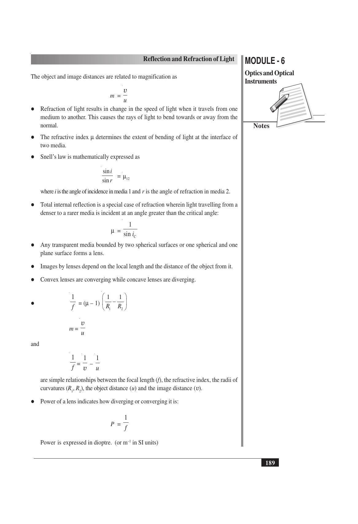 TS SCERT Inter 1st Year Physics Vol – II Path 1 (English Medium) Text Book - Page 203