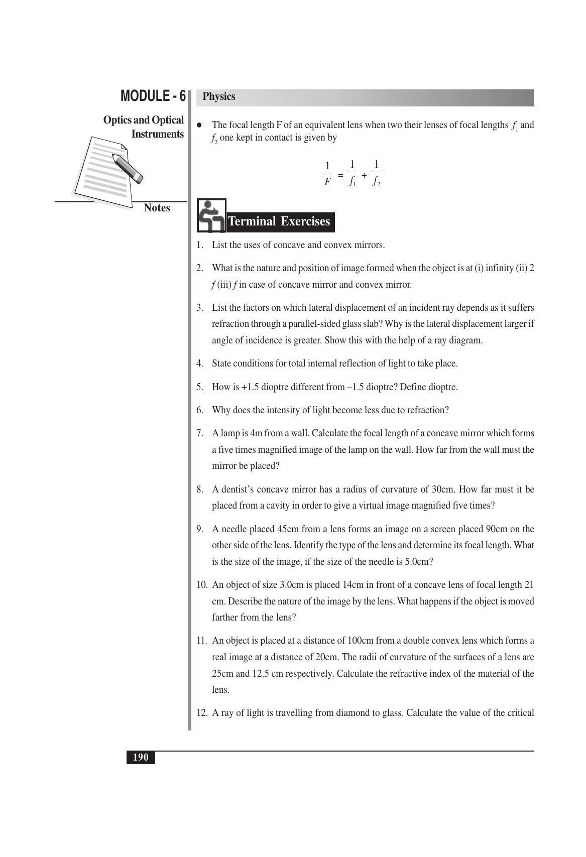 TS SCERT Inter 1st Year Physics Vol – II Path 1 (English Medium) Text Book - Page 204