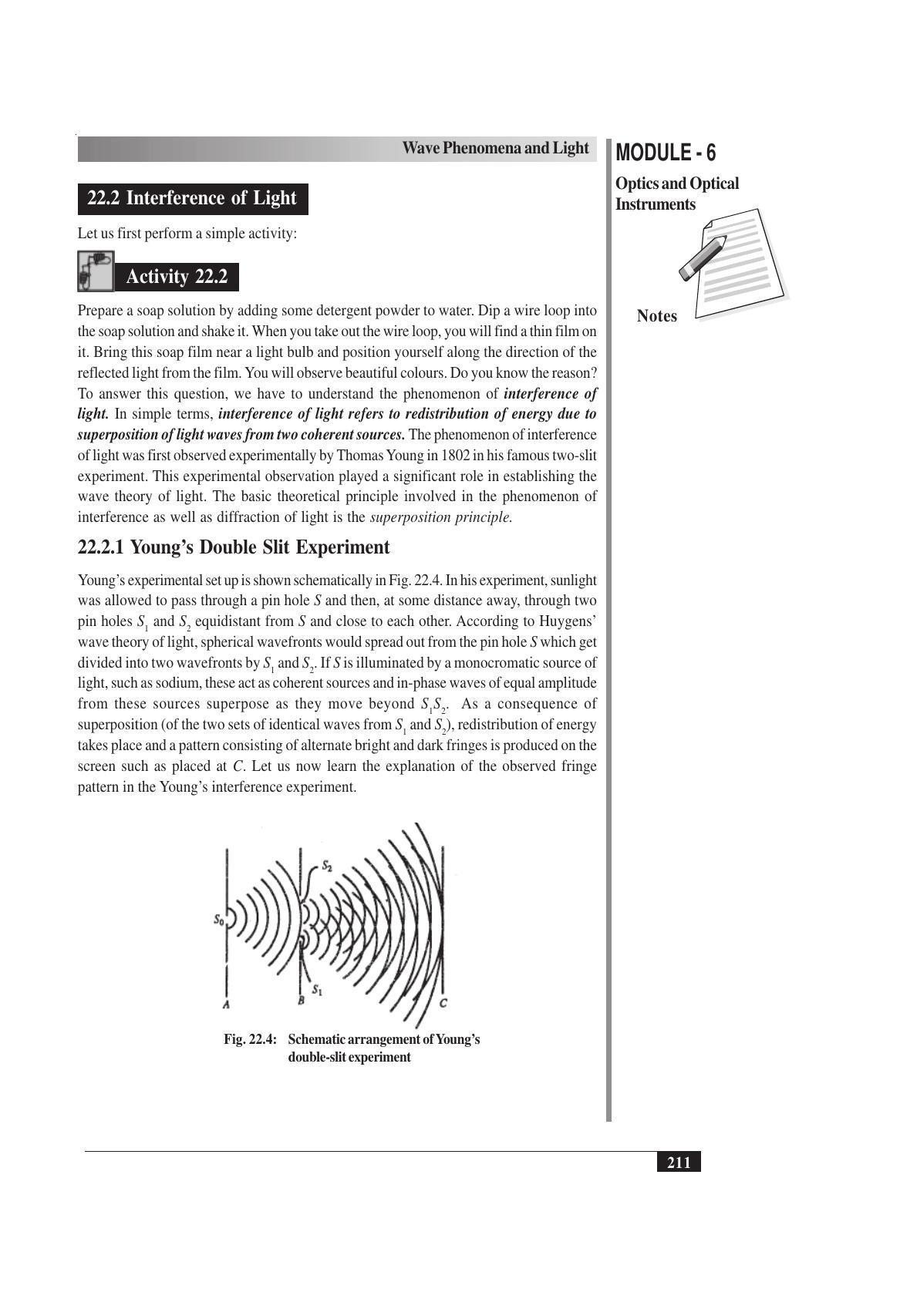 TS SCERT Inter 1st Year Physics Vol – II Path 1 (English Medium) Text Book - Page 225
