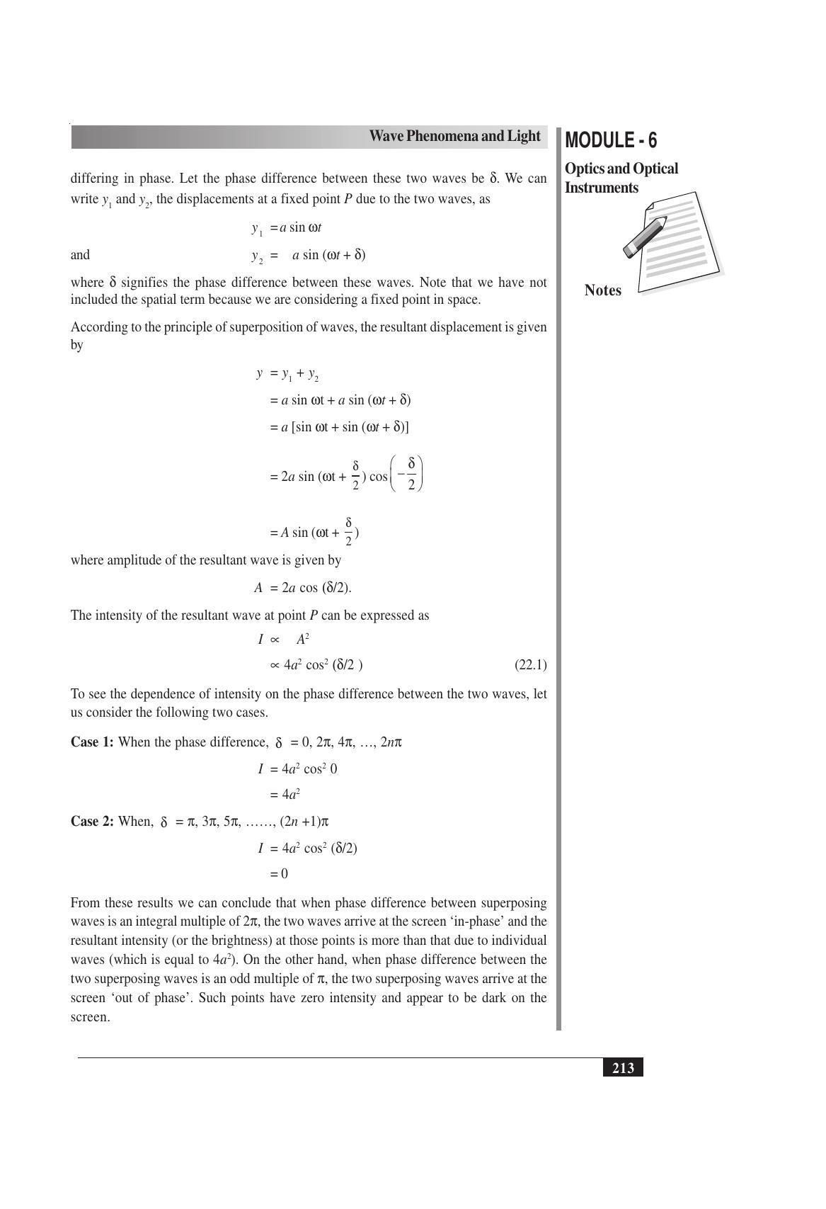 TS SCERT Inter 1st Year Physics Vol – II Path 1 (English Medium) Text Book - Page 227