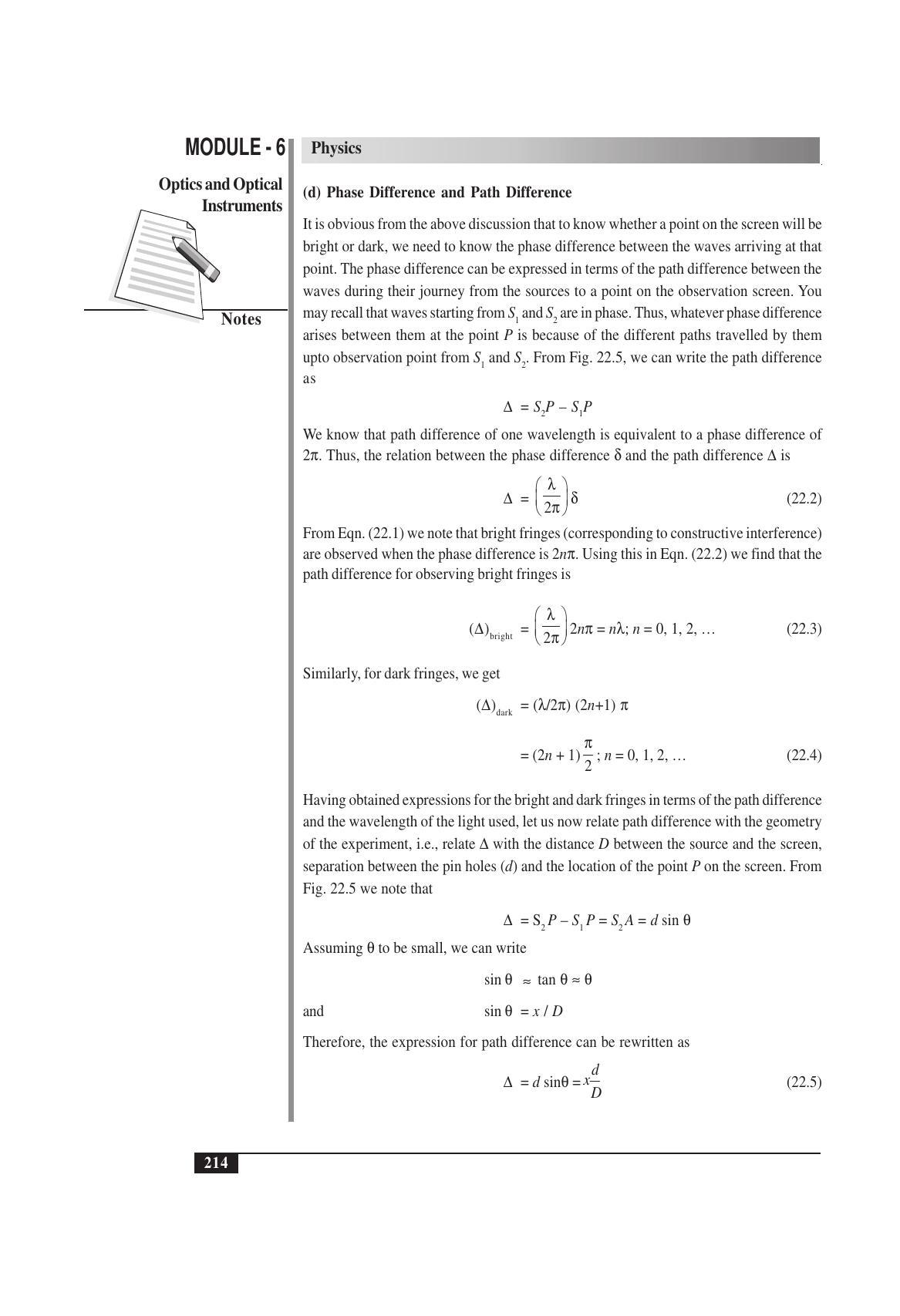 TS SCERT Inter 1st Year Physics Vol – II Path 1 (English Medium) Text Book - Page 228