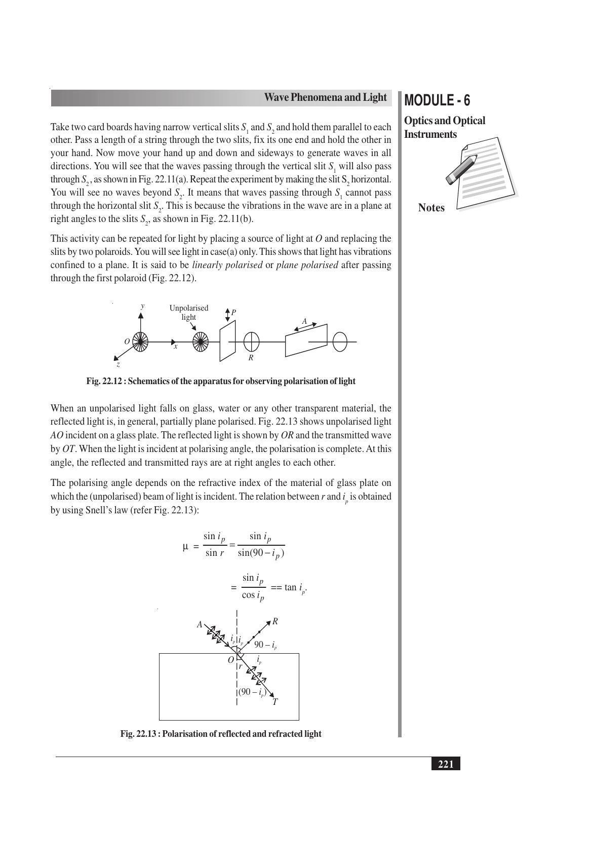 TS SCERT Inter 1st Year Physics Vol – II Path 1 (English Medium) Text Book - Page 235