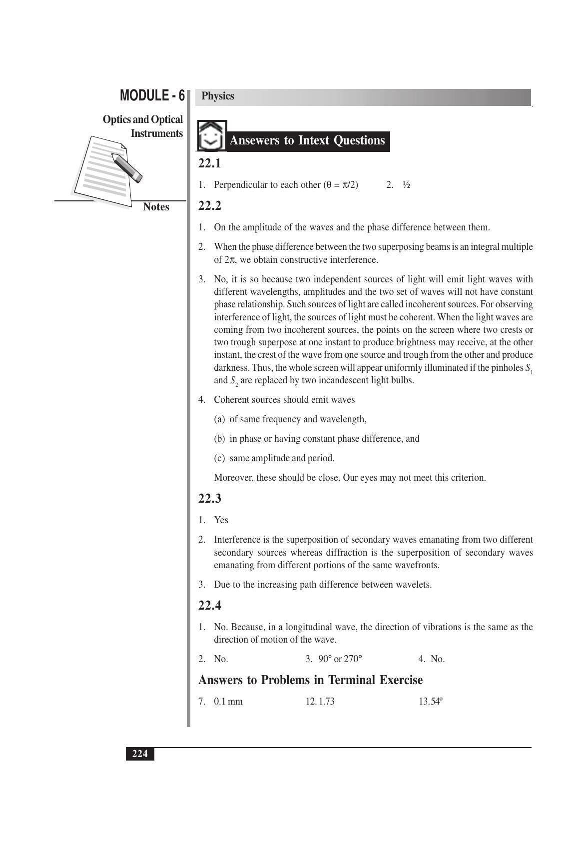 TS SCERT Inter 1st Year Physics Vol – II Path 1 (English Medium) Text Book - Page 238