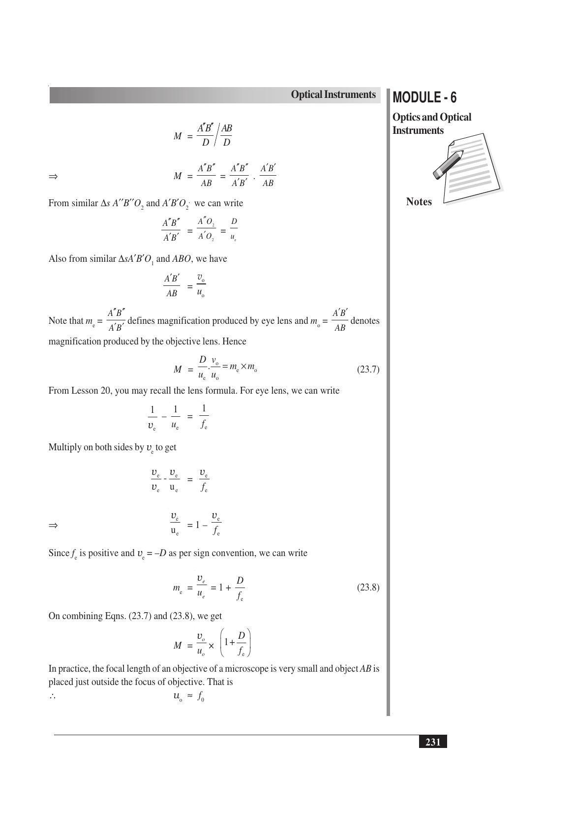 TS SCERT Inter 1st Year Physics Vol – II Path 1 (English Medium) Text Book - Page 245