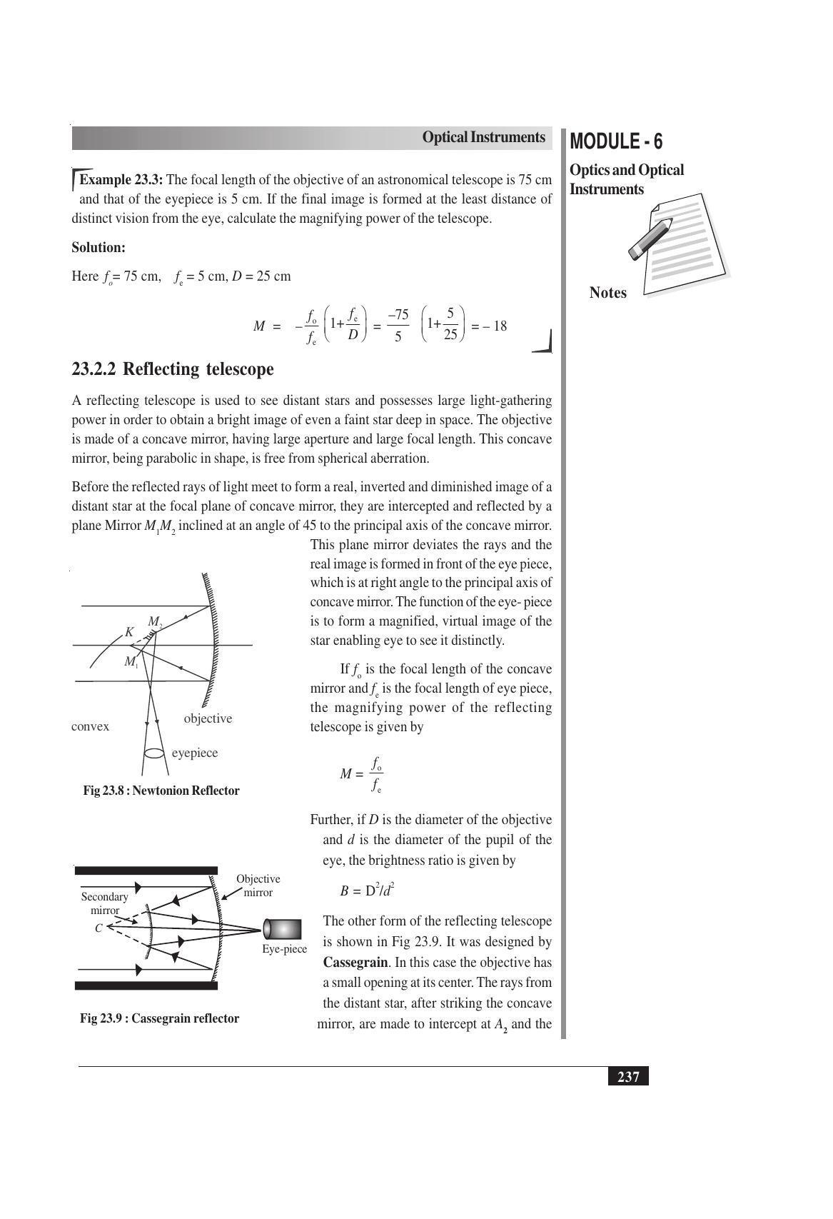 TS SCERT Inter 1st Year Physics Vol – II Path 1 (English Medium) Text Book - Page 251