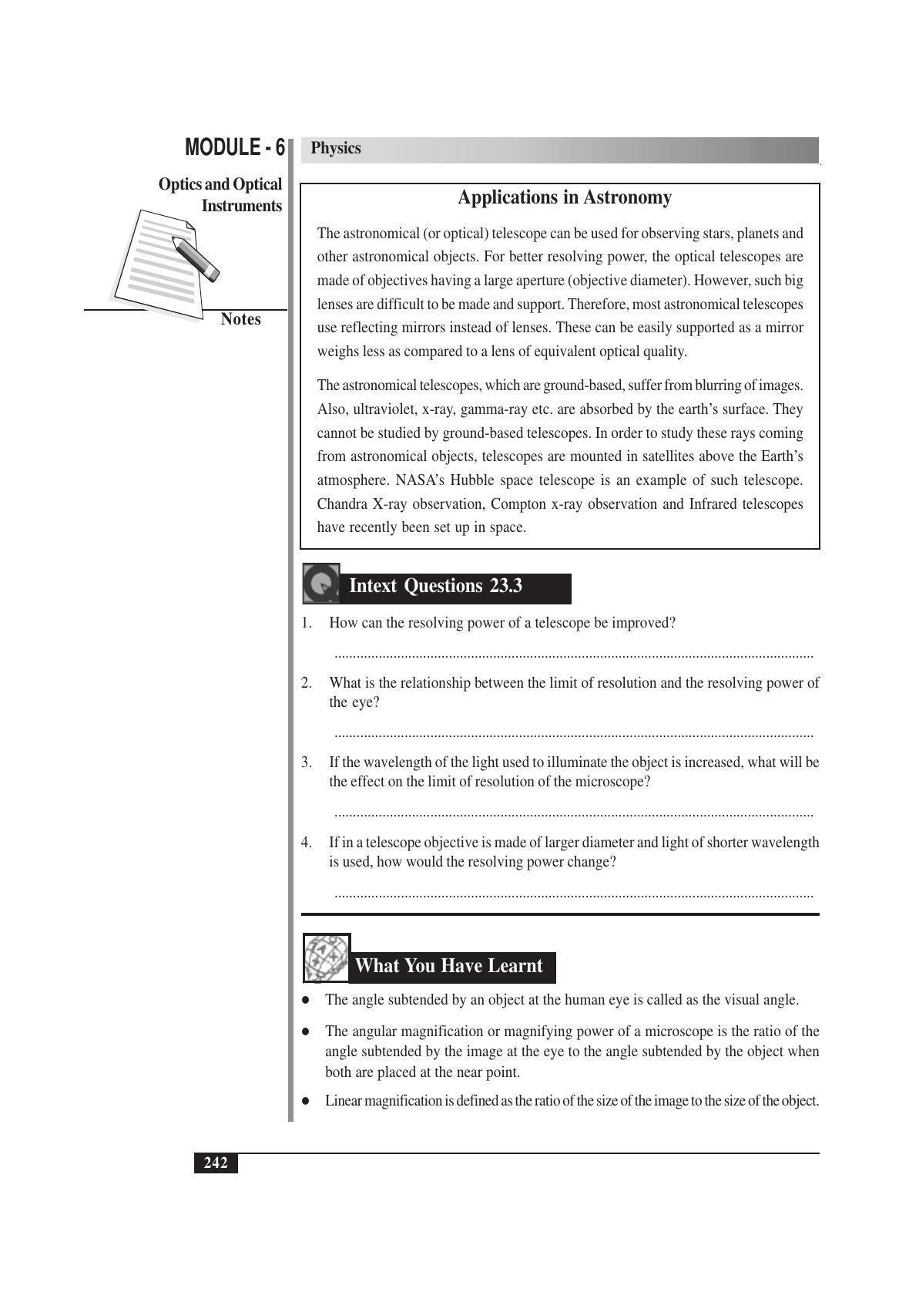TS SCERT Inter 1st Year Physics Vol – II Path 1 (English Medium) Text Book - Page 256