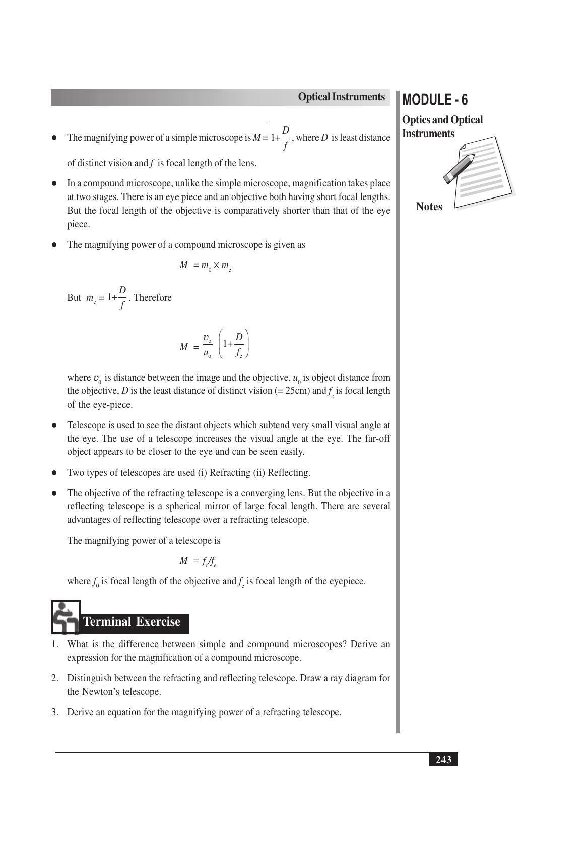TS SCERT Inter 1st Year Physics Vol – II Path 1 (English Medium) Text Book - Page 257