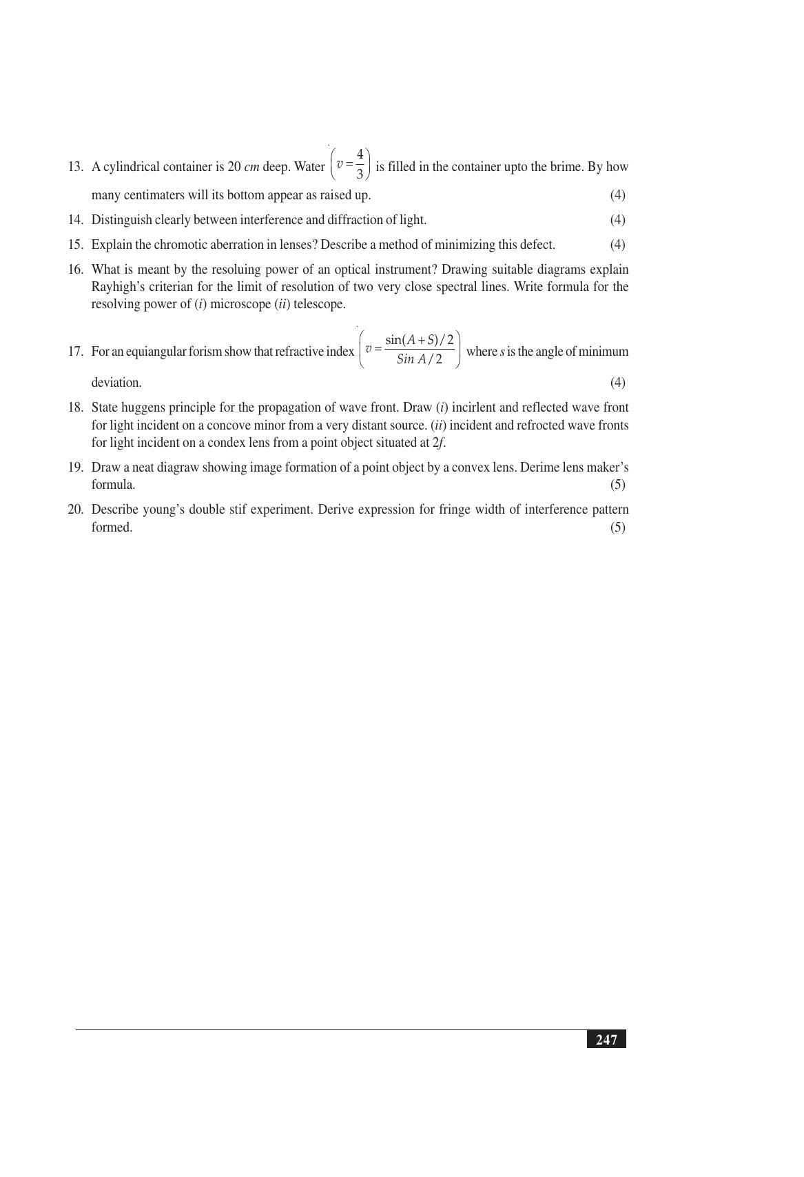 TS SCERT Inter 1st Year Physics Vol – II Path 1 (English Medium) Text Book - Page 261