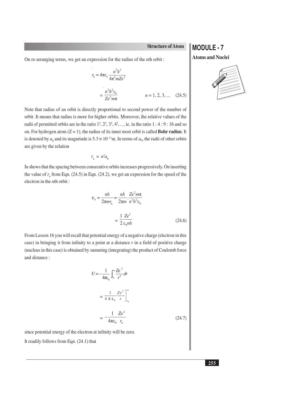 TS SCERT Inter 1st Year Physics Vol – II Path 1 (English Medium) Text Book - Page 271