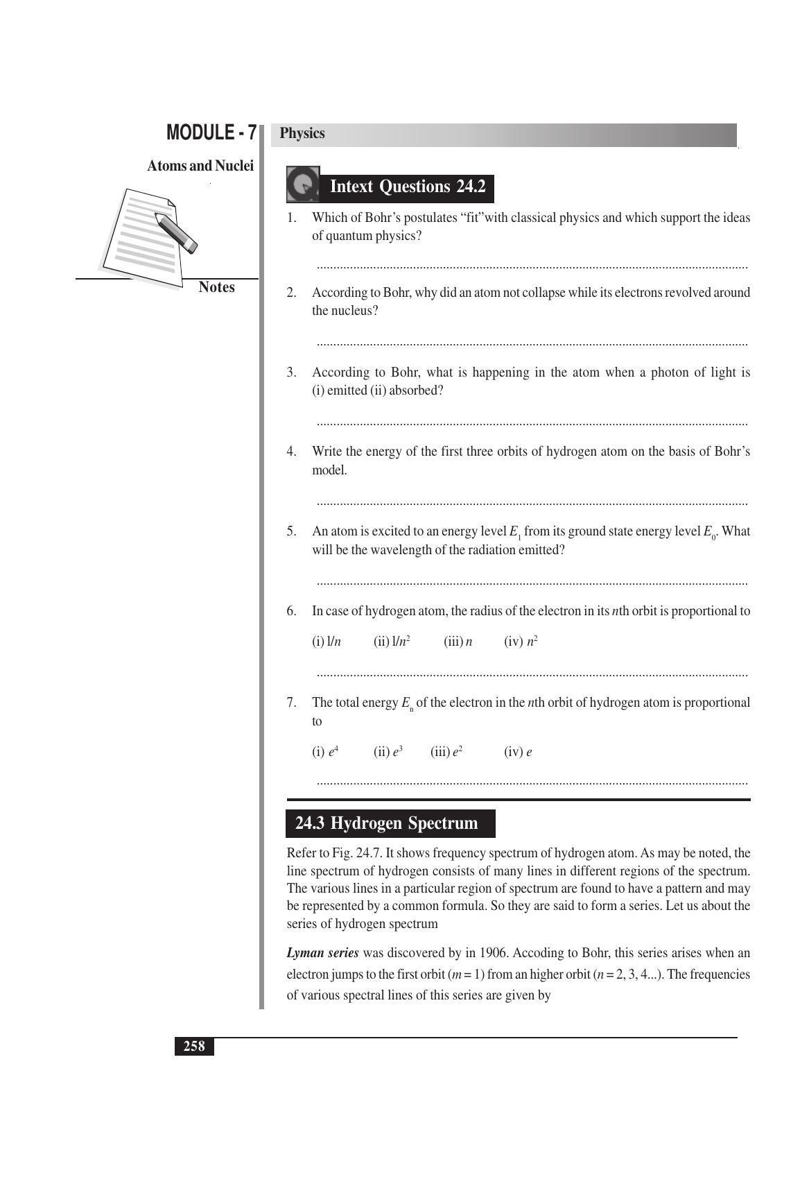 TS SCERT Inter 1st Year Physics Vol – II Path 1 (English Medium) Text Book - Page 274
