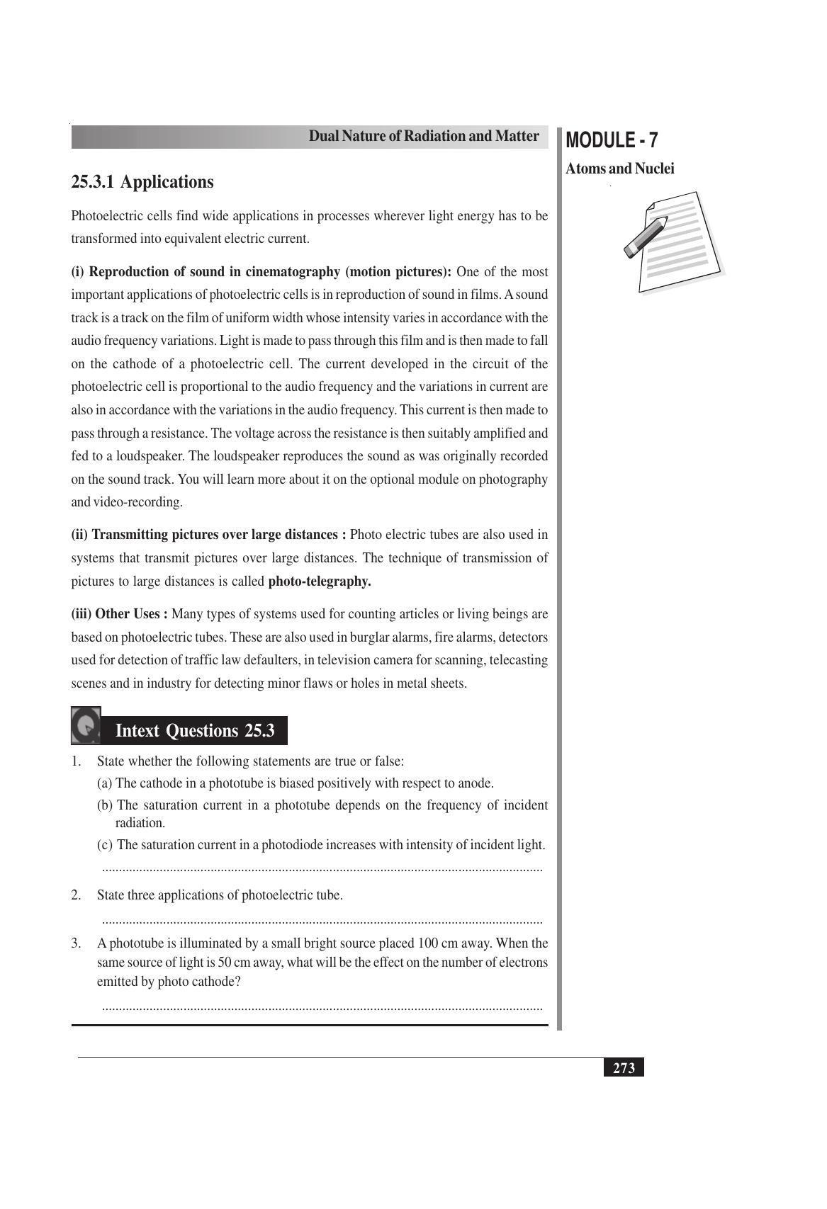 TS SCERT Inter 1st Year Physics Vol – II Path 1 (English Medium) Text Book - Page 289