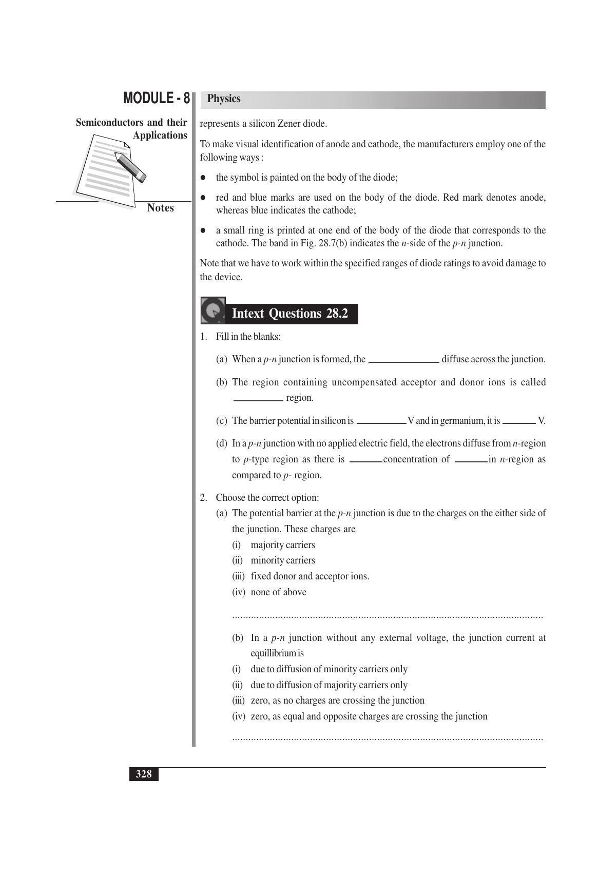 TS SCERT Inter 1st Year Physics Vol – II Path 1 (English Medium) Text Book - Page 346