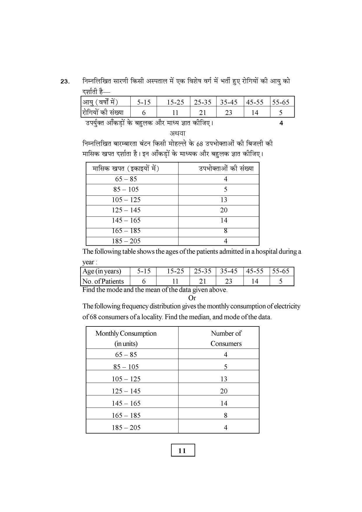RBSE Class 10 Sample Paper (All Subjects) 2023 - Page 54