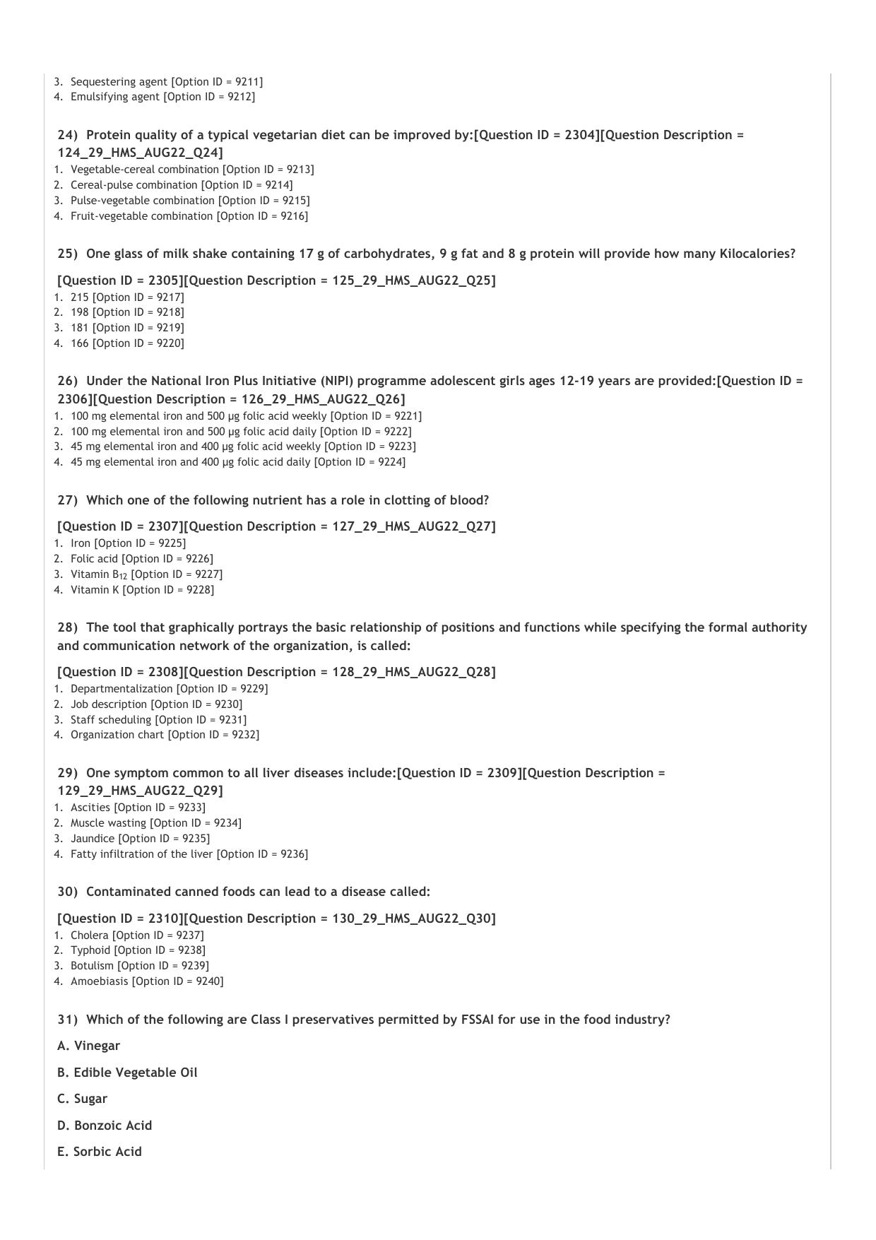 ICAR AIEEA PG 2022 COMMUNITY SCIENCE Question Paper - Page 5