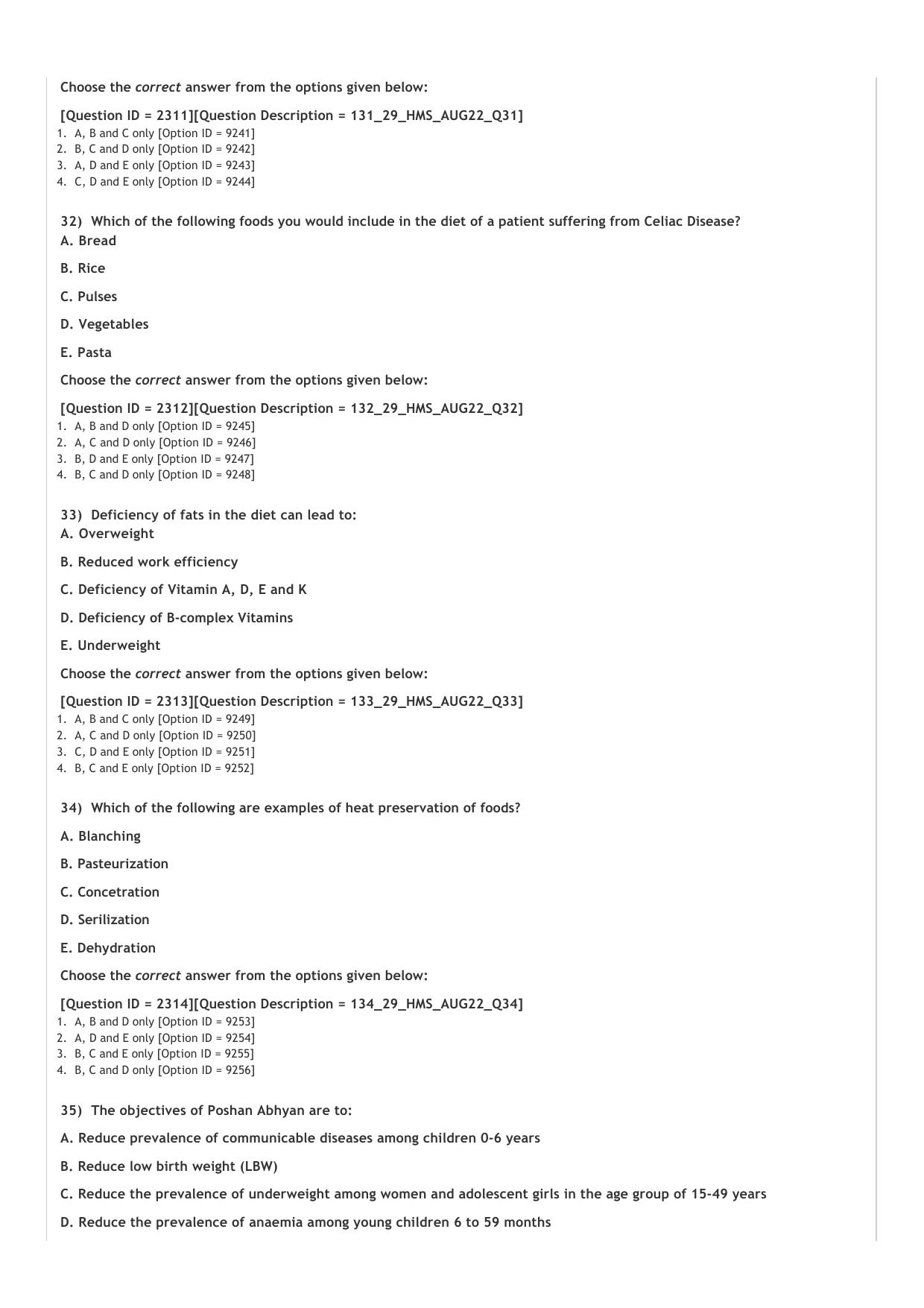 ICAR AIEEA PG 2022 COMMUNITY SCIENCE Question Paper - Page 6
