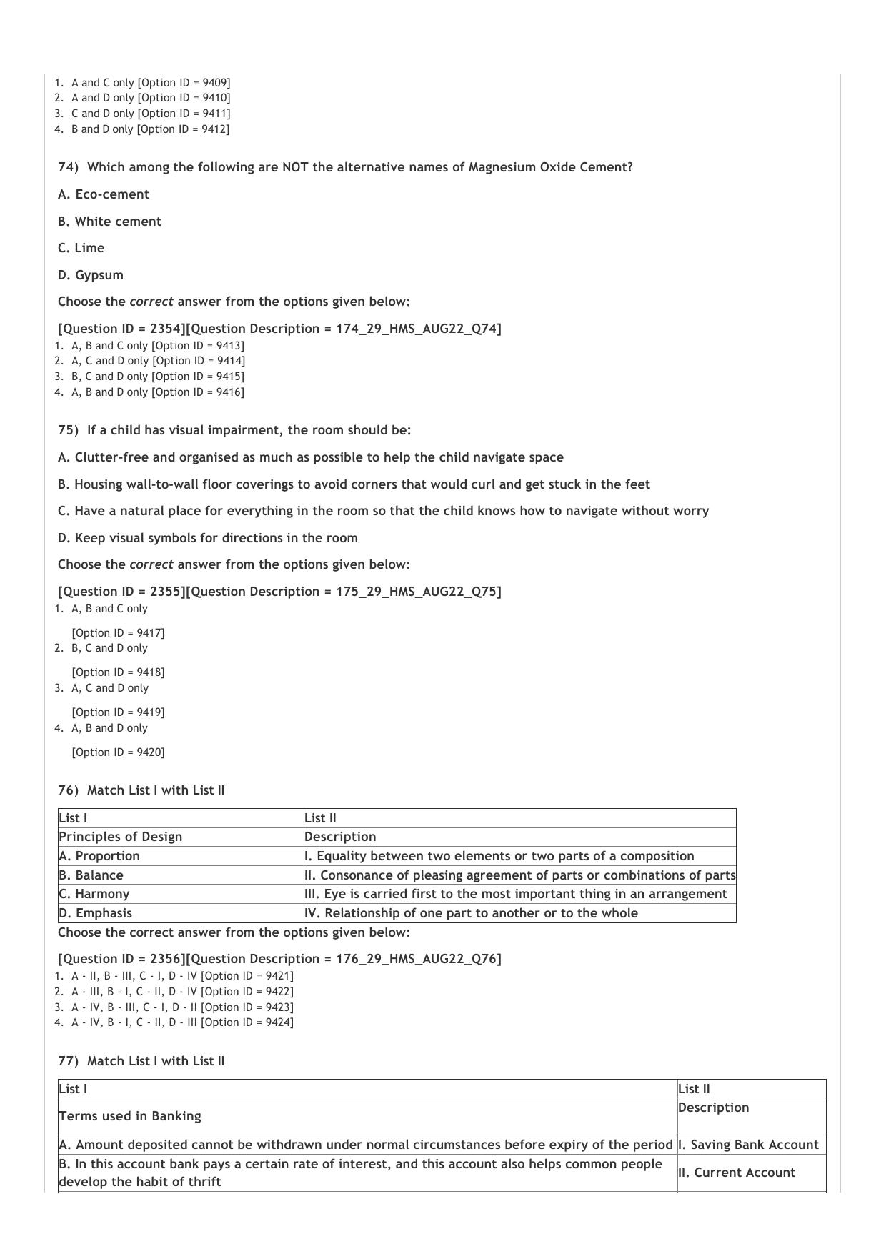 ICAR AIEEA PG 2022 COMMUNITY SCIENCE Question Paper - Page 14