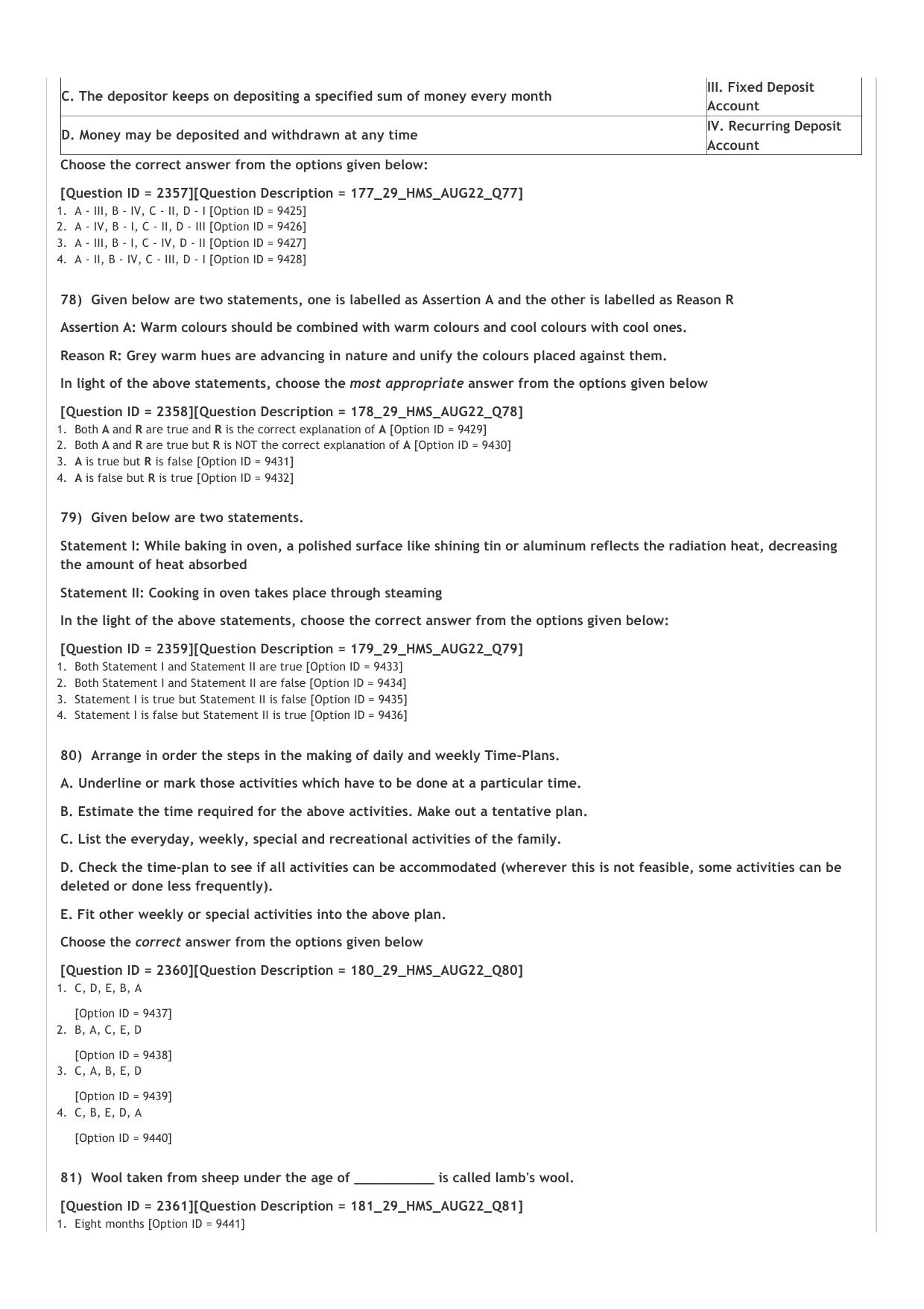 ICAR AIEEA PG 2022 COMMUNITY SCIENCE Question Paper - Page 15