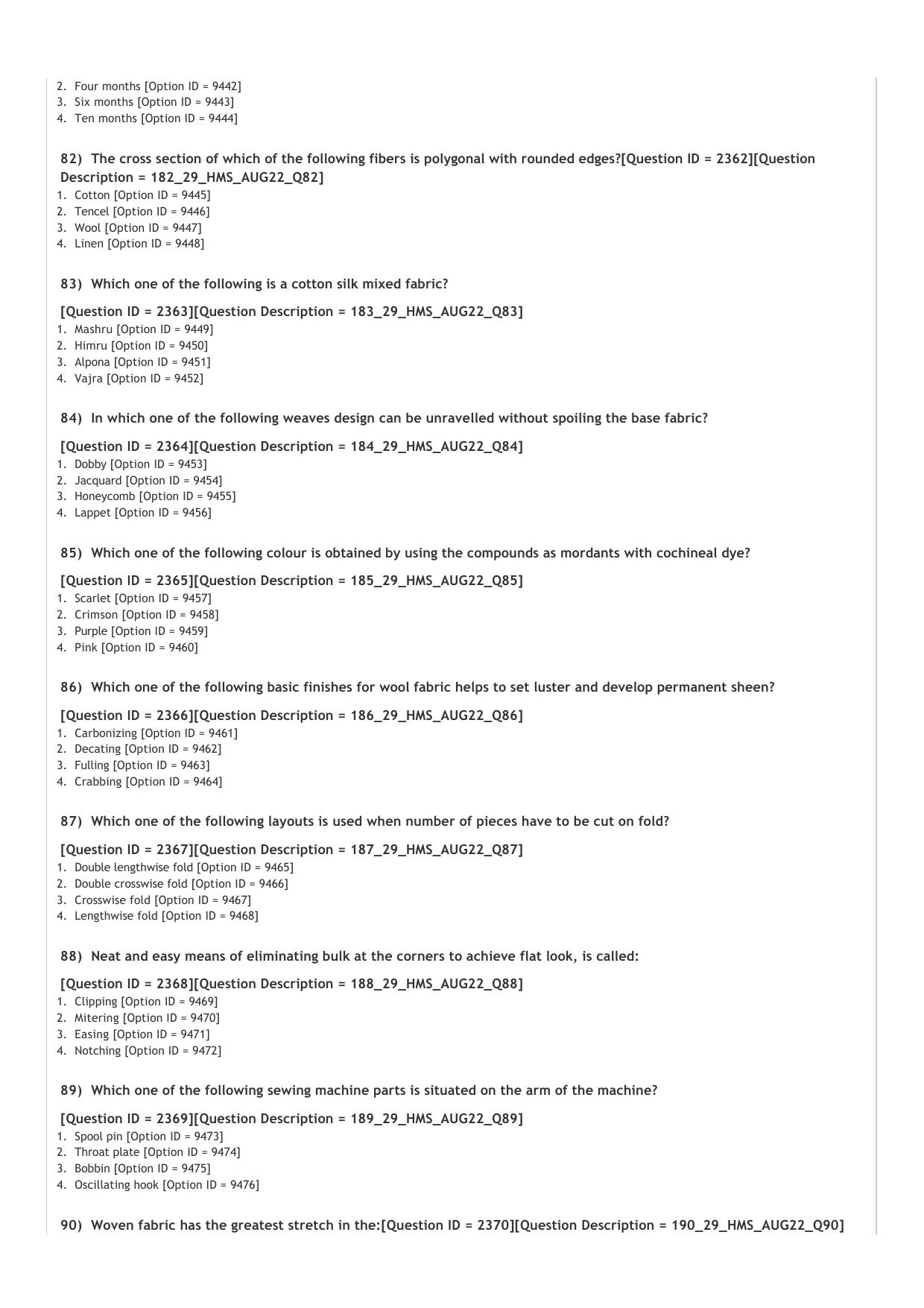 ICAR AIEEA PG 2022 COMMUNITY SCIENCE Question Paper - Page 16