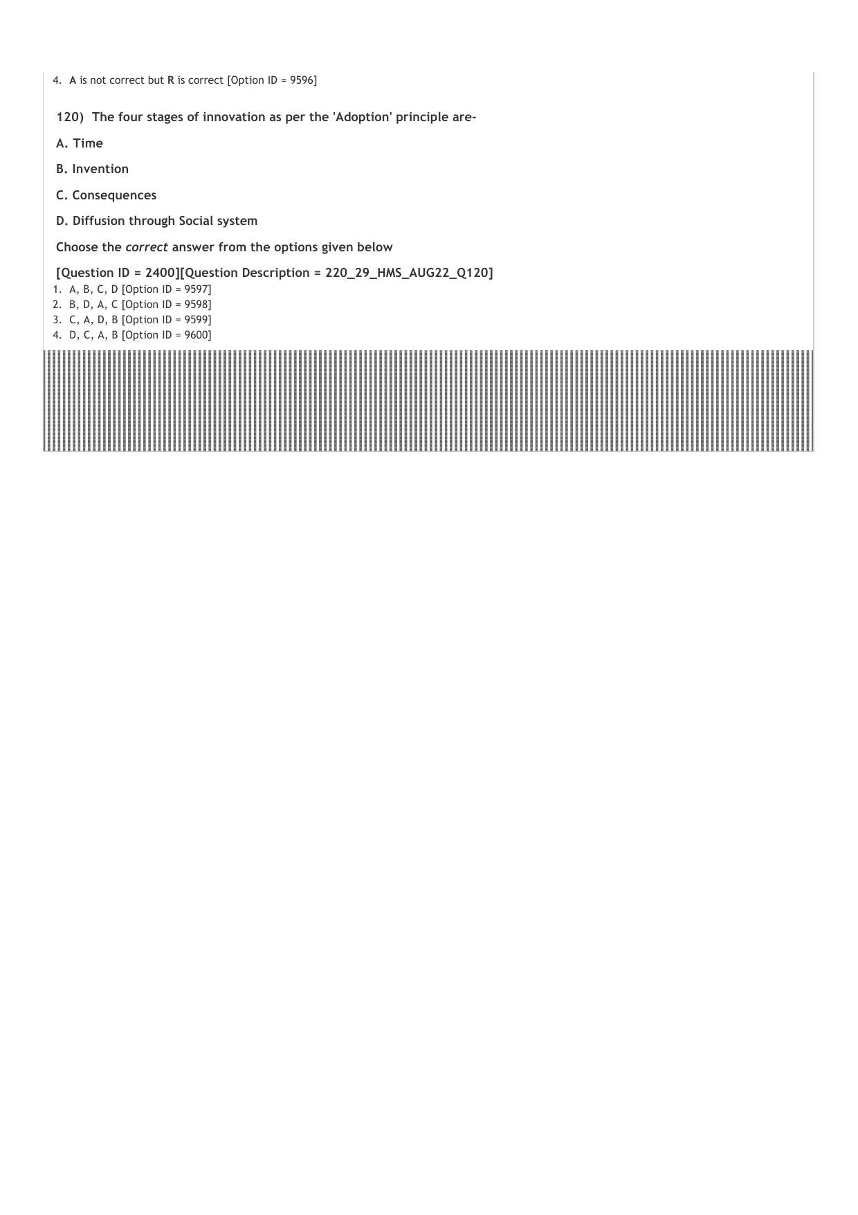 ICAR AIEEA PG 2022 COMMUNITY SCIENCE Question Paper - Page 23