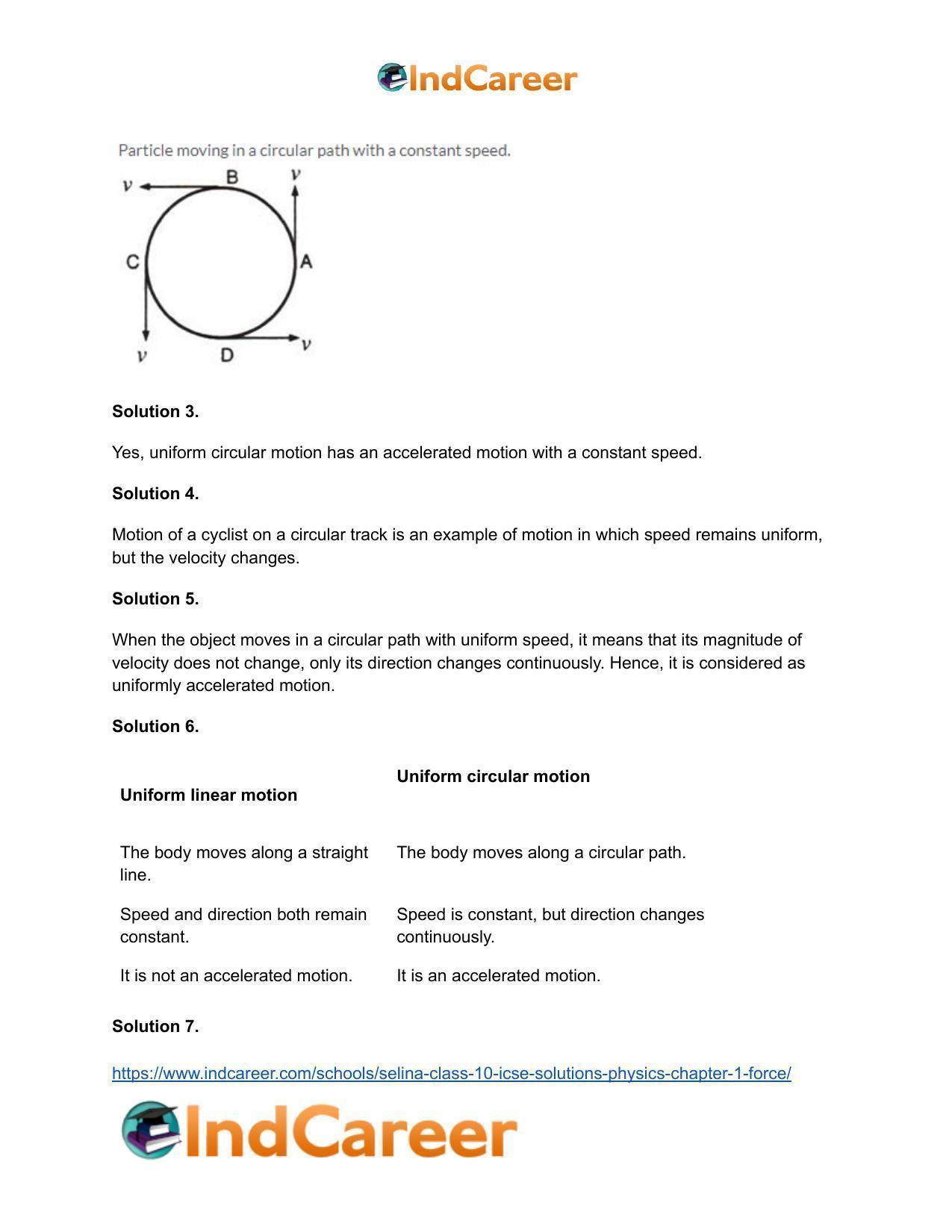 Selina Class 10 ICSE Solutions Physics : Chapter 1- Force - Page 19