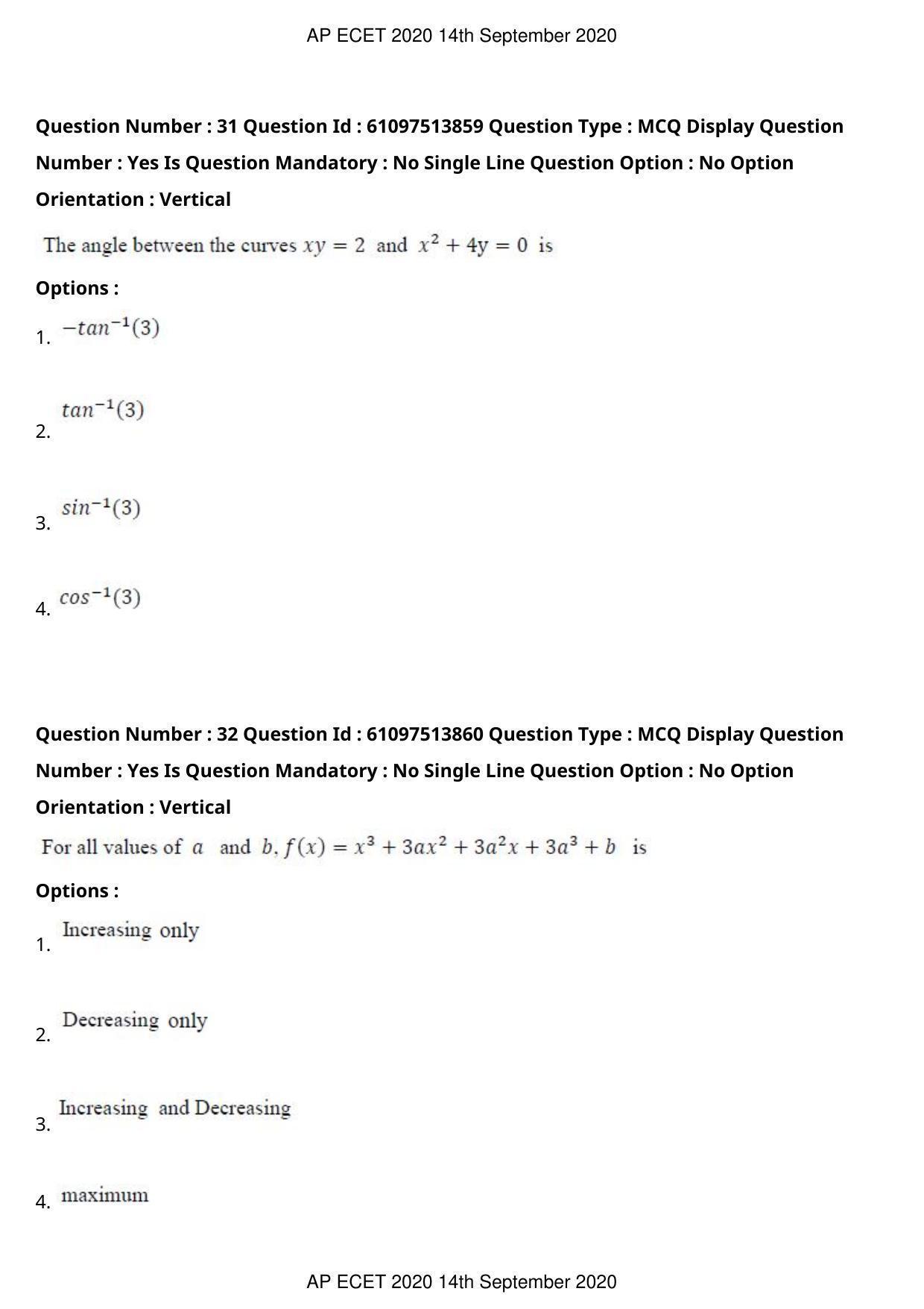 AP ECET 2020 - Electrical and Electronics Engineering (Preview) Question Paper With Preliminary Keys - Page 18