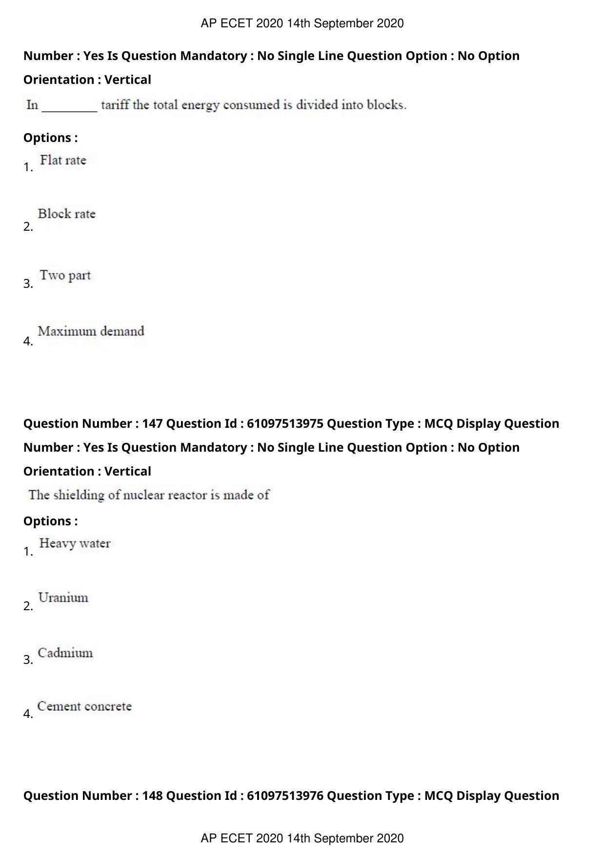 AP ECET 2020 - Electrical and Electronics Engineering (Preview) Question Paper With Preliminary Keys - Page 79