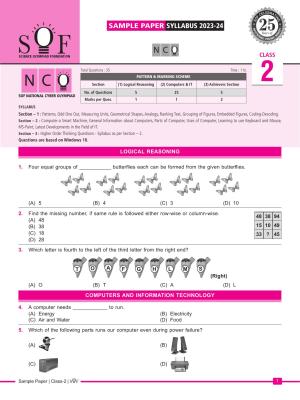 SOF NCO 2024 Class 2 Sample Paper