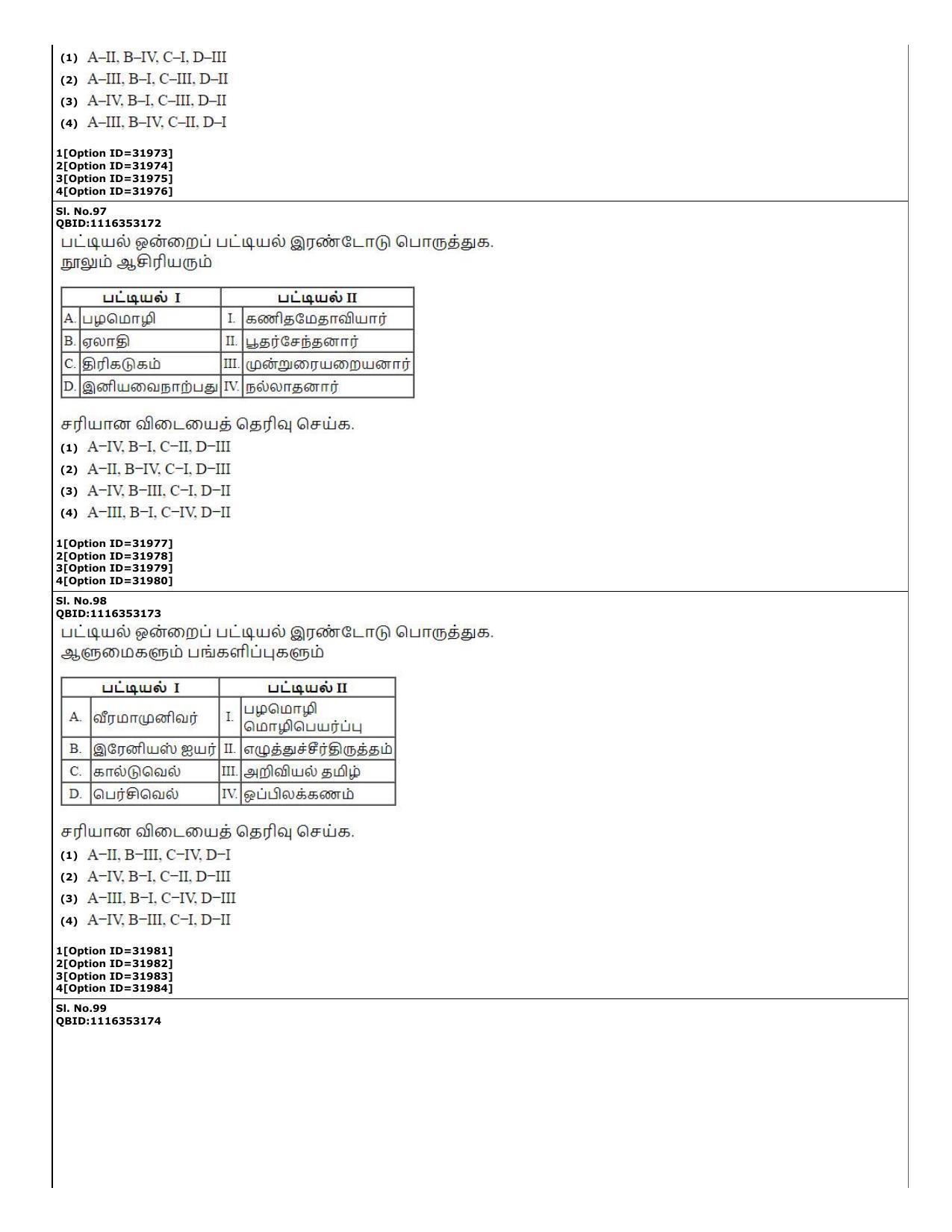 CUET (PG) 2022: PGQP-60 Tamil (10-09-2022) Question Paper - Page 25