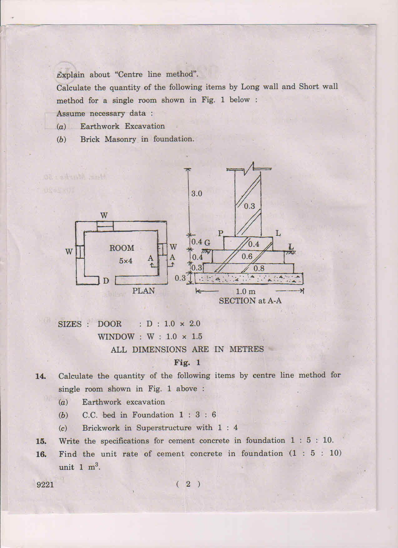 AP Inter 2nd Year Estimating and Costing-II March-2019-Vocational Question Paper - Page 2