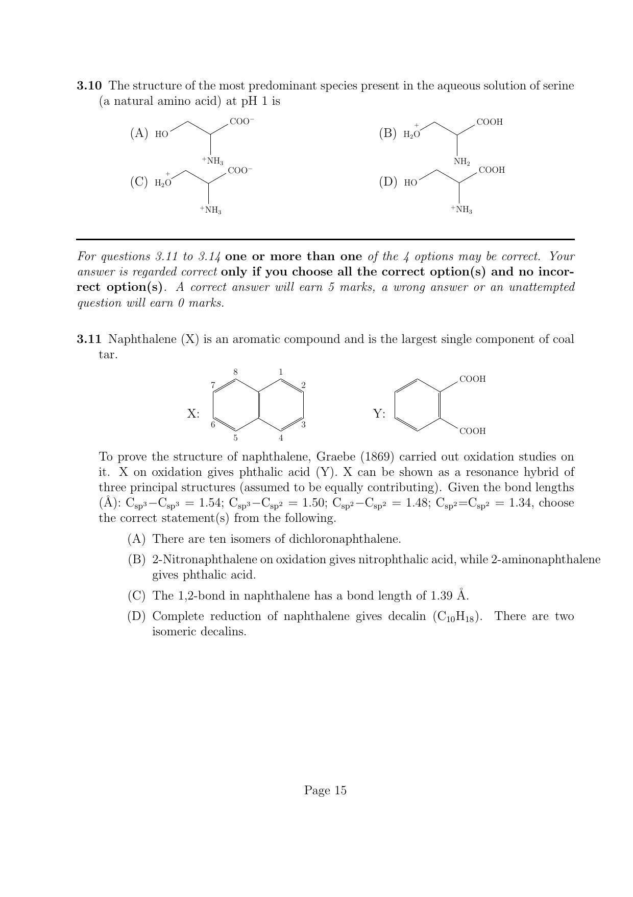 LPU NEST Question Paper 2012 SET A - Page 15