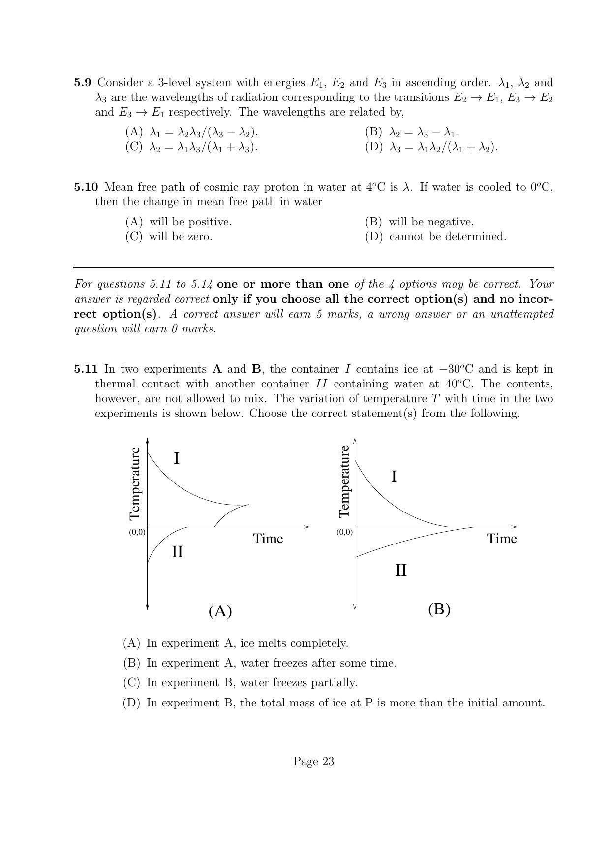LPU NEST Question Paper 2012 SET A - Page 23