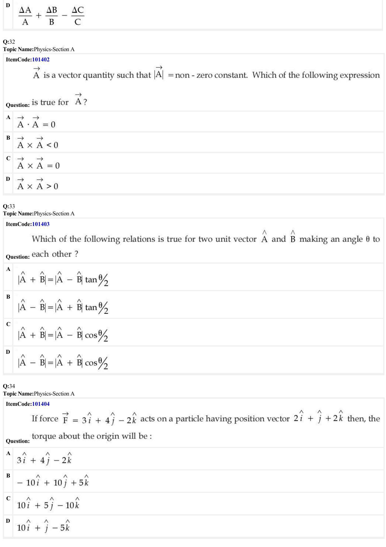 JEE Mains 2022: BTech English (Shift 1) 25-06-2022 Question Paper - Page 10
