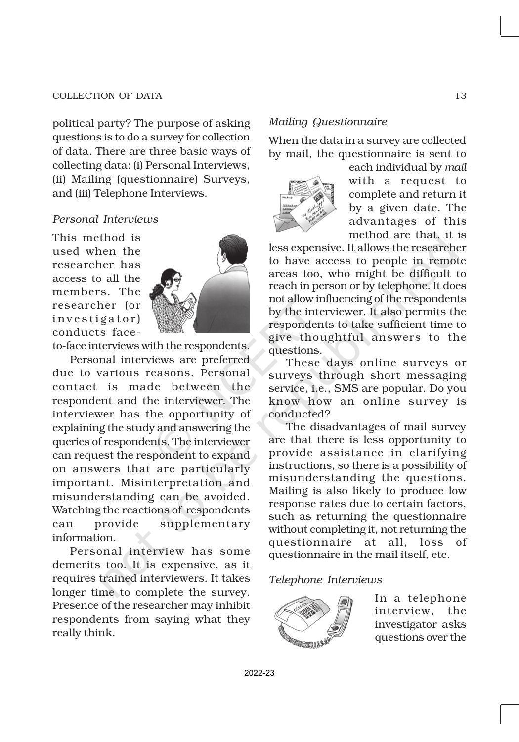 NCERT Book for Class 11 Economics (Statistic Economics) Chapter 2 Collection of Data - Page 5