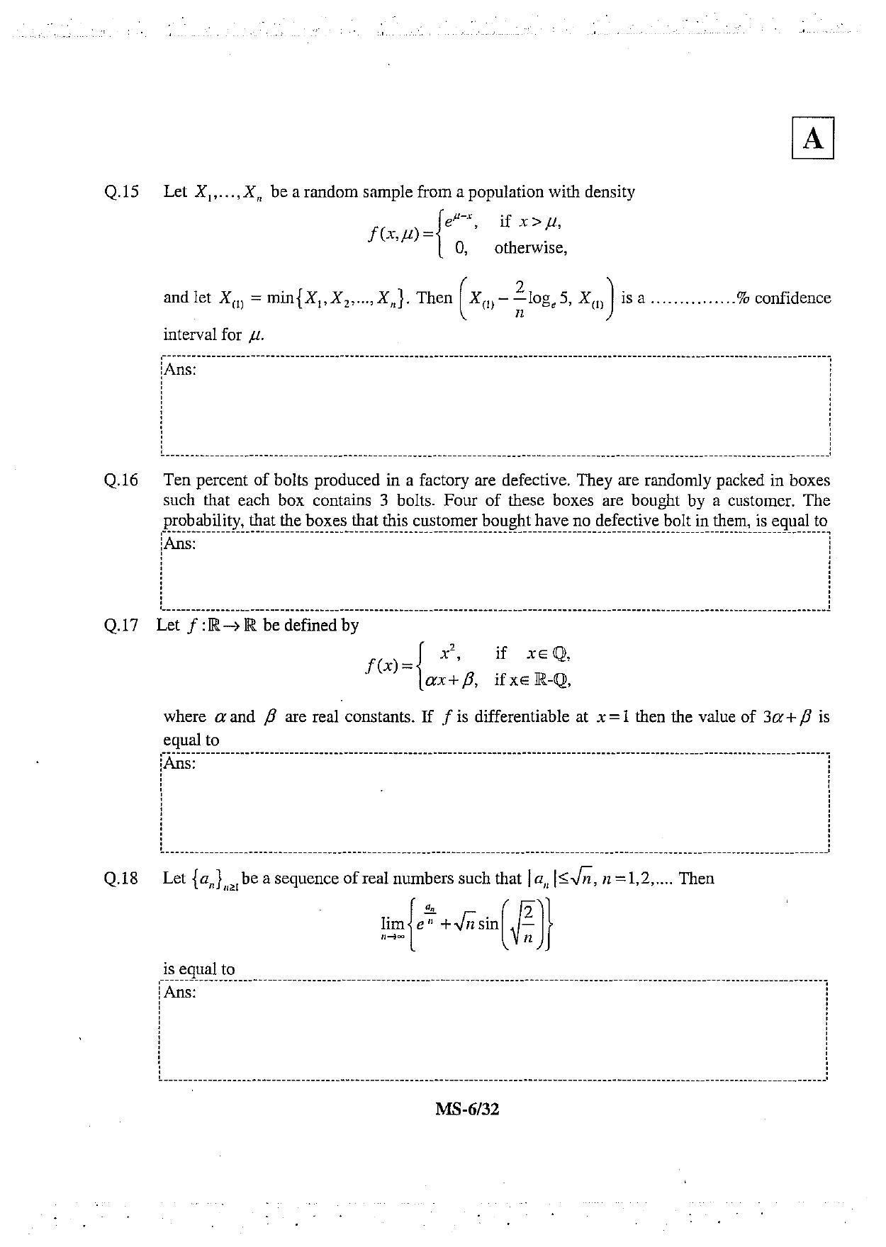 JAM 2013: MS Question Paper - Page 8