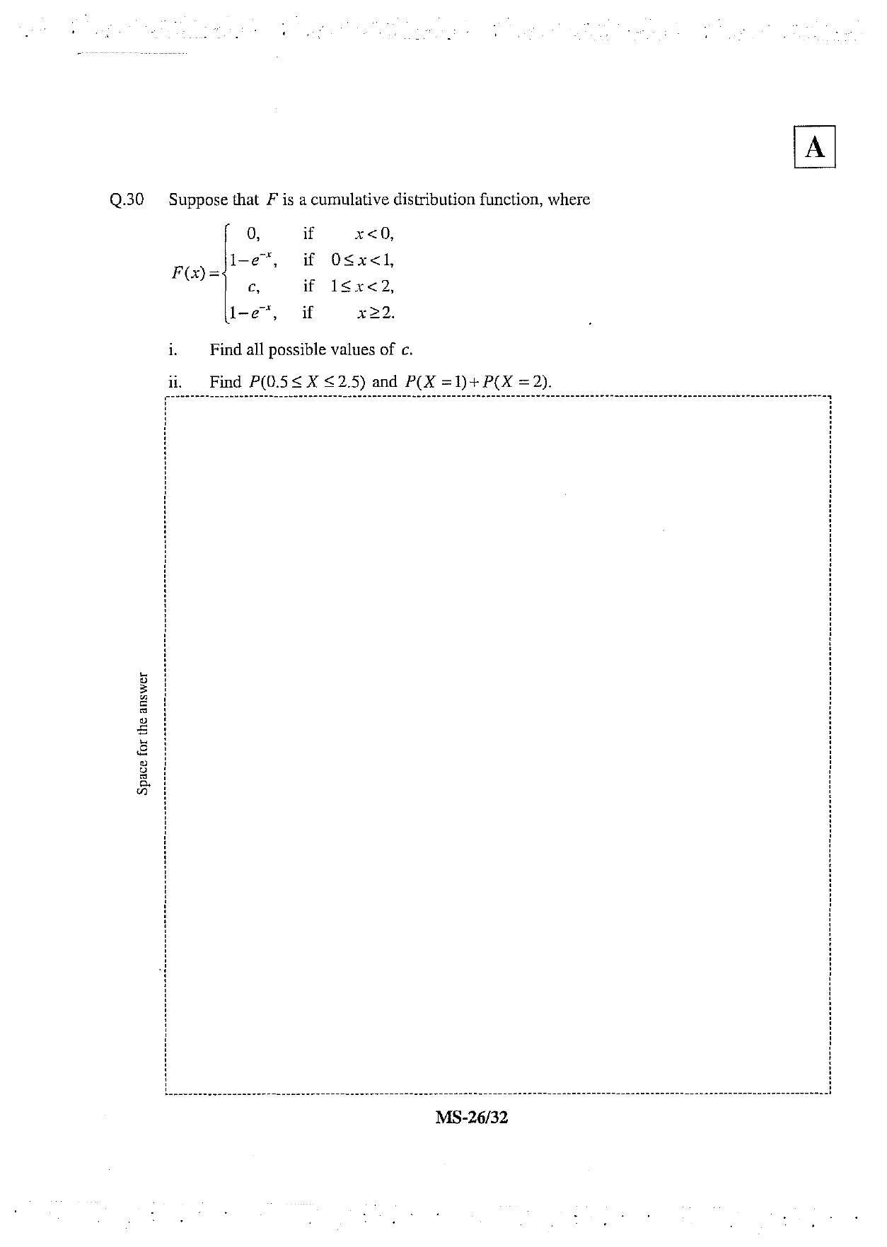 JAM 2013: MS Question Paper - Page 28