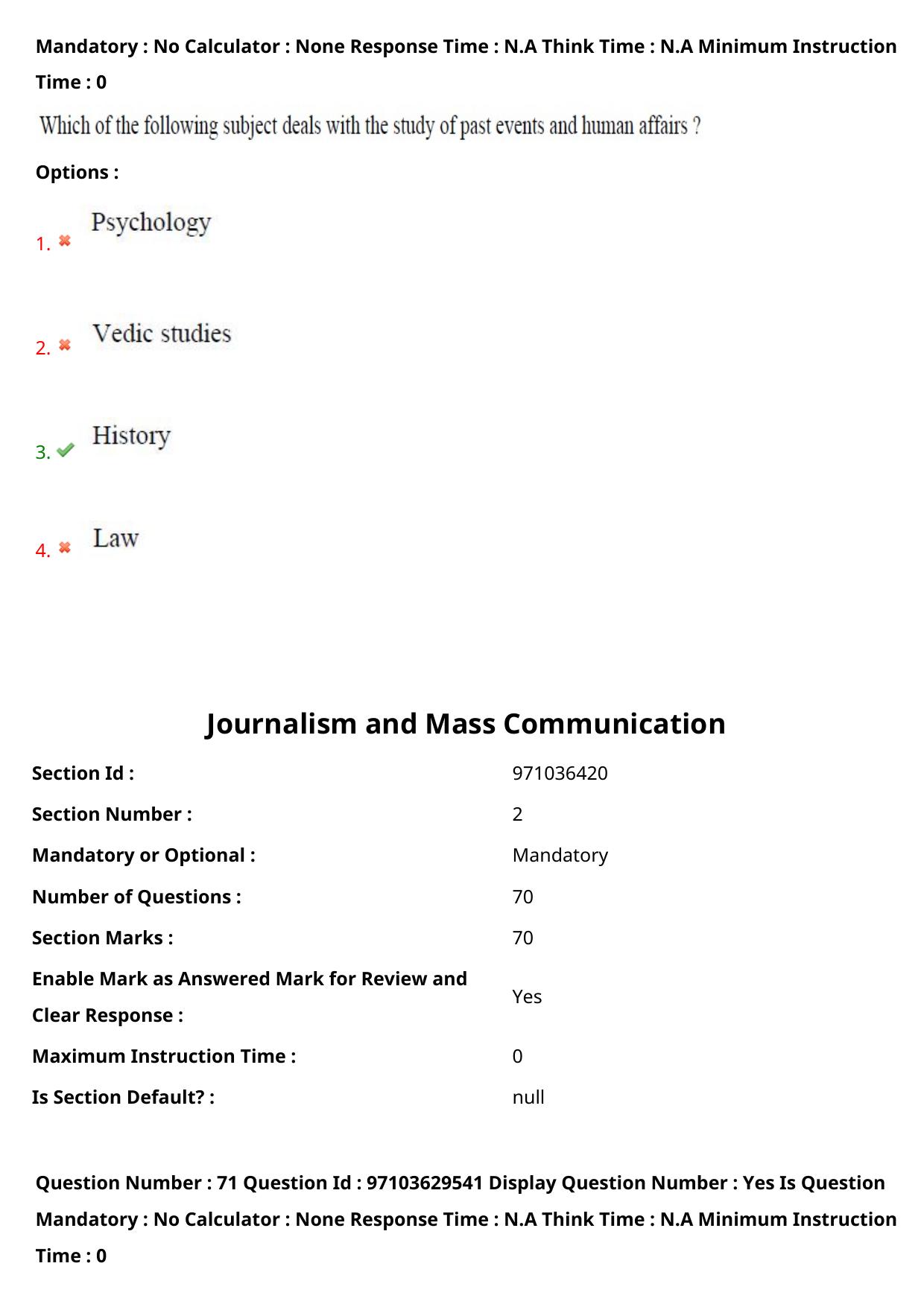 AP RCET 2024 Journalism and Mass Communication Question Paper - Page 46